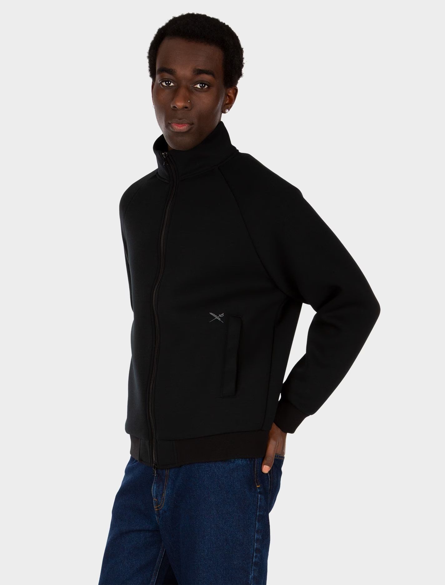 iriedaily Sweatjacke Enzo Trainer - Sweatjacke mit Stehkragen