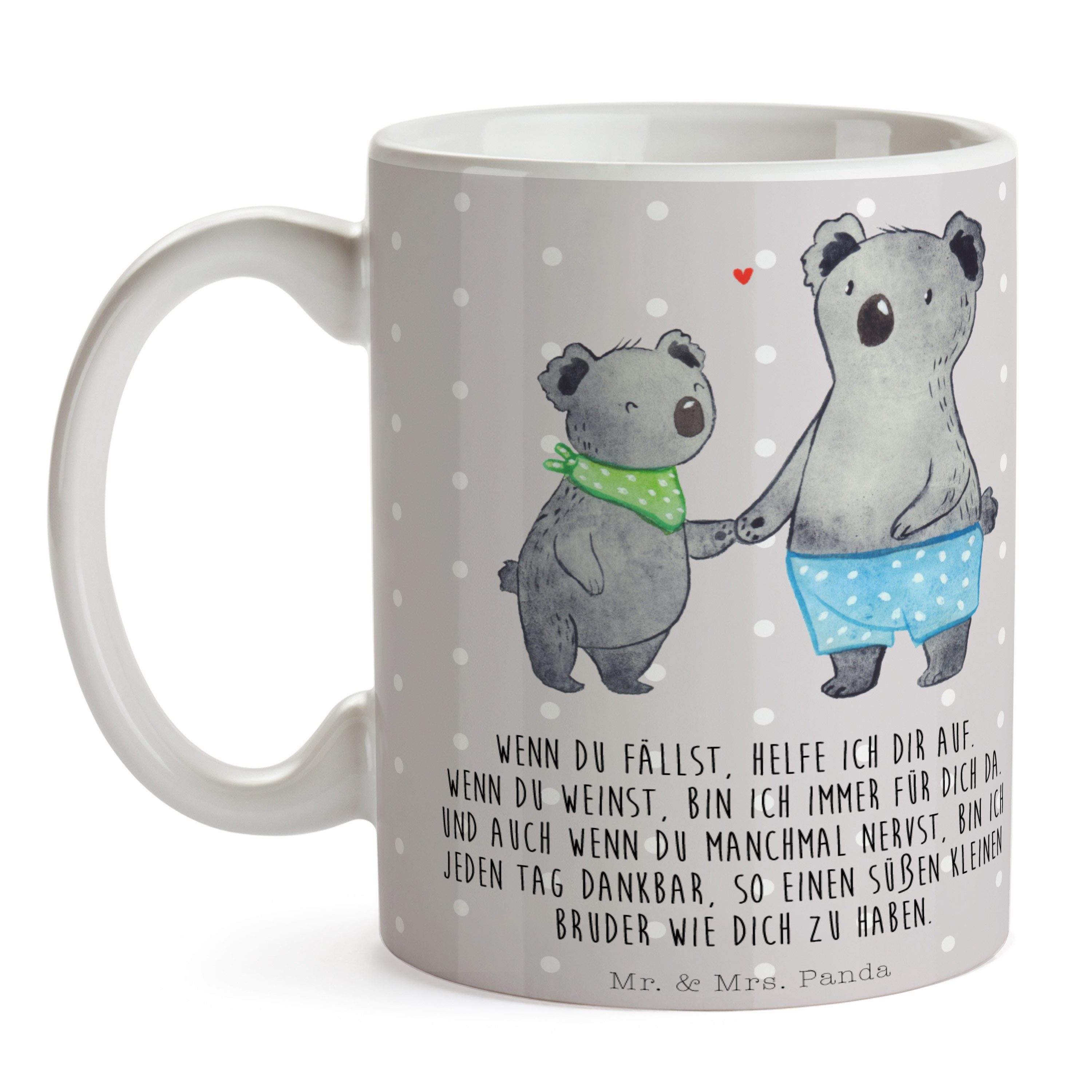 Geschenk Keramik - - Tasse Mr. Tasse, & Kleiner Grau Panda Koala Tasse, Mrs. Bruder Pastell Geschenk,