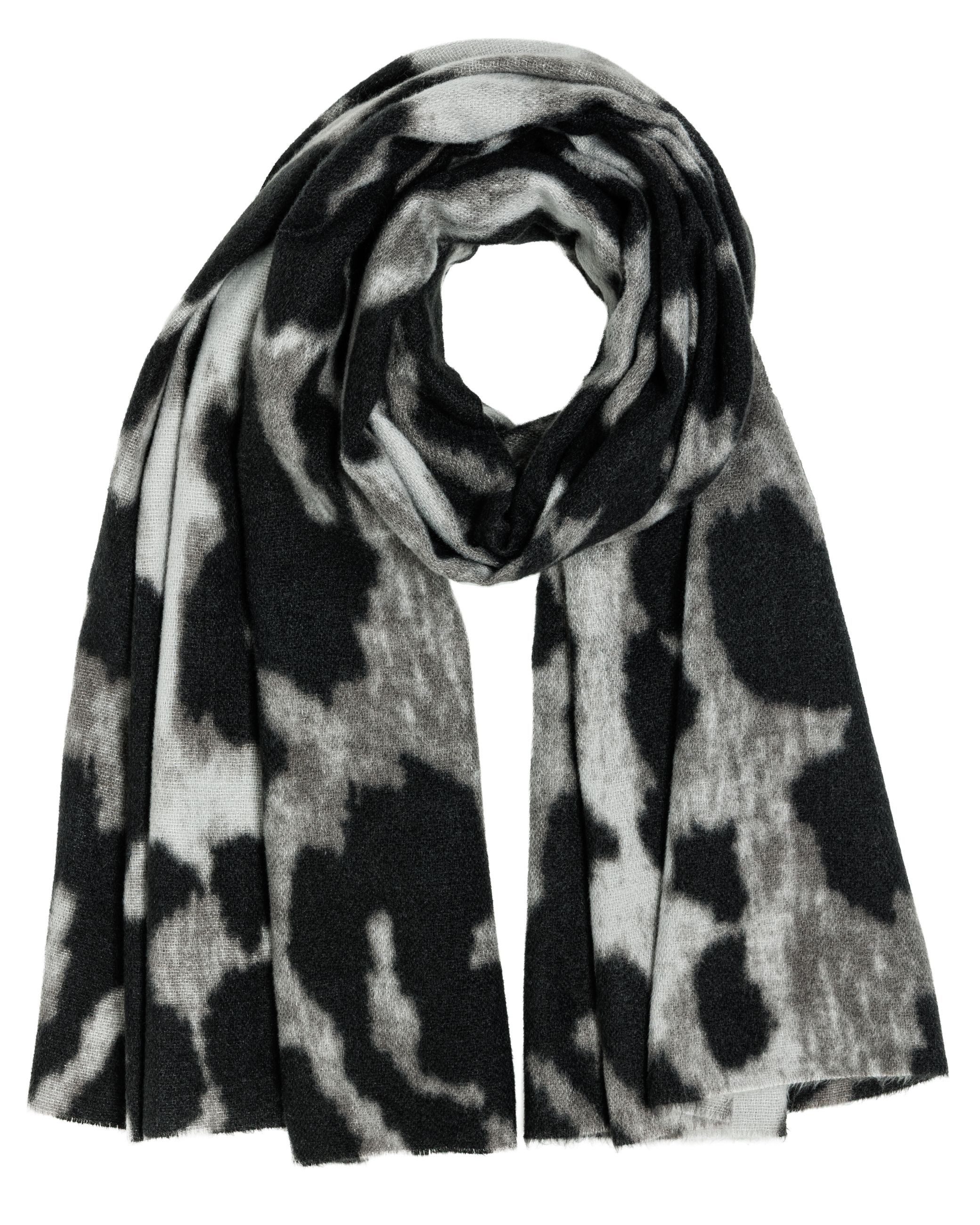 Caspar Modeschal warmer Damen Schal dickes Winter Halstuch mit animal Print - SC547, angenehm wärmendes Material mit wollig warmer Oberfläche