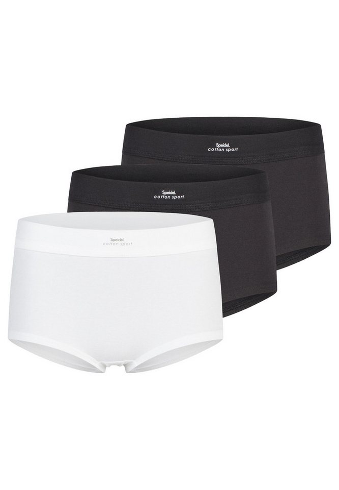 Speidel Panty 3er Pack Cotton Sport (Spar-Set, 3-St) Panty - Baumwolle - Atmungsaktiv - Bequem und elastisch