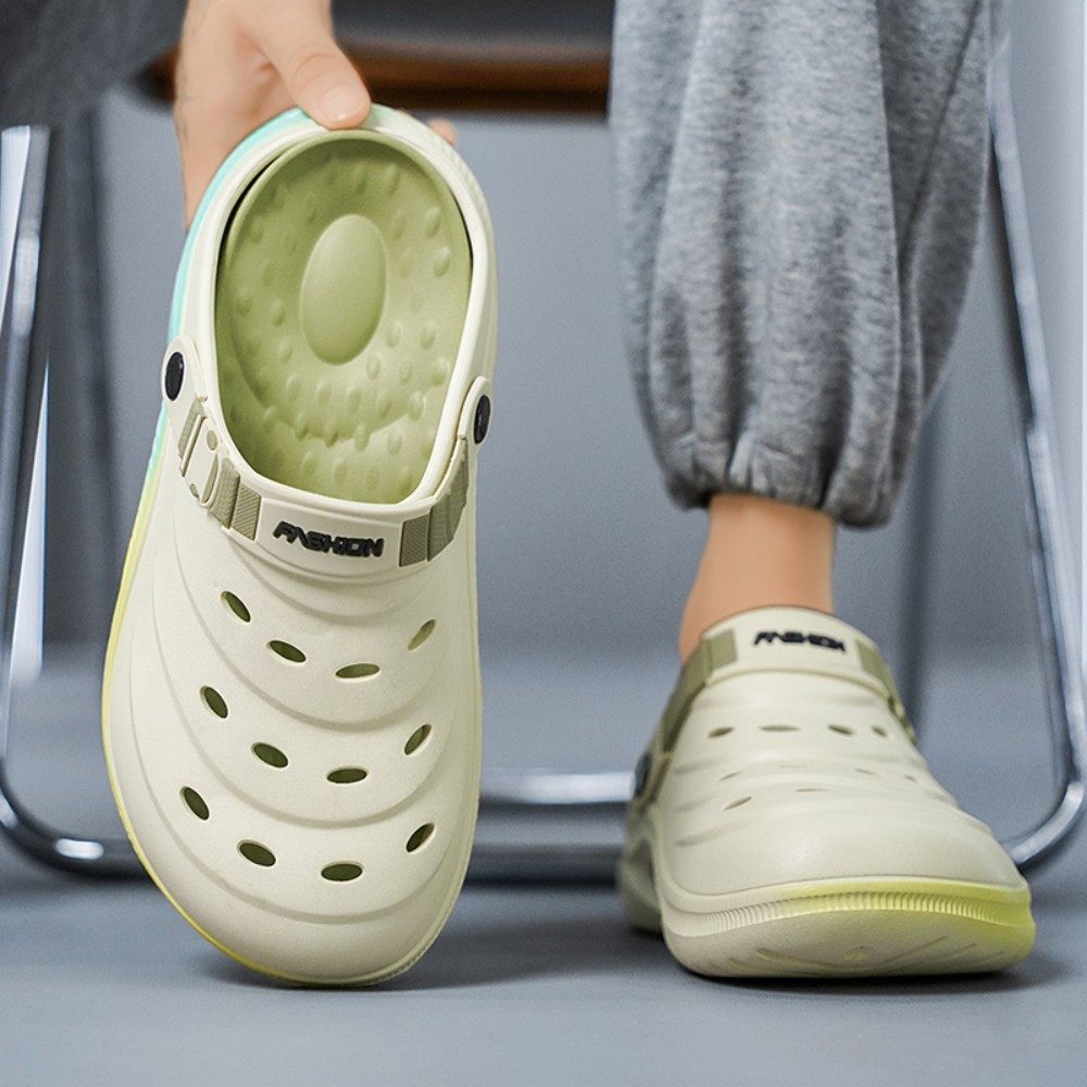 HUSK'SWARE Bequeme leichte Clogs mit Belüftungsöffnungen Clog (Modernes Design, Pflegeleicht und vielseitig) – Bild 5 von 5