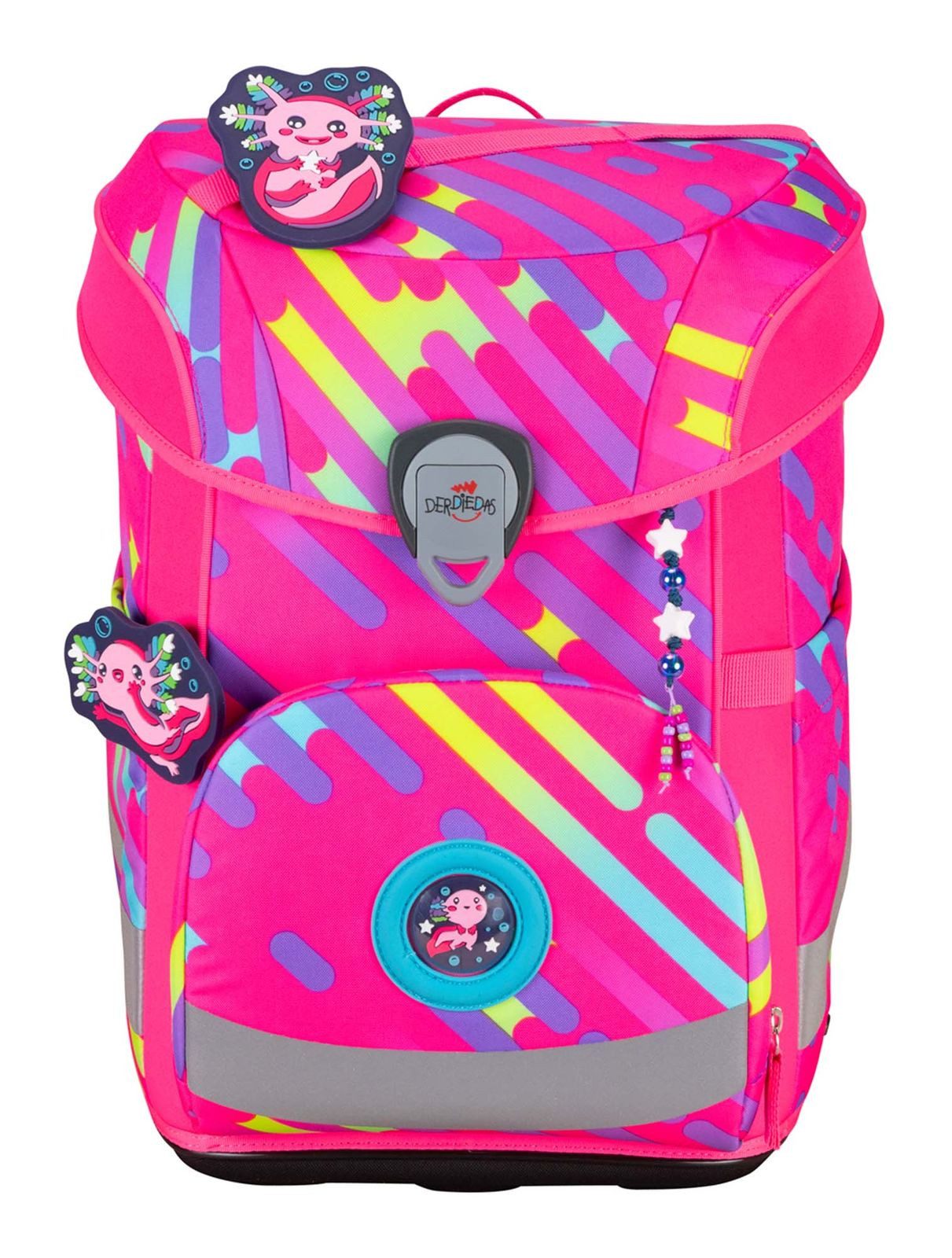 DerDieDas® Schulranzen Exklusiv Neon Schulranzenset 5-teilig (Set, 5-tlg) – Bild 2 von 5
