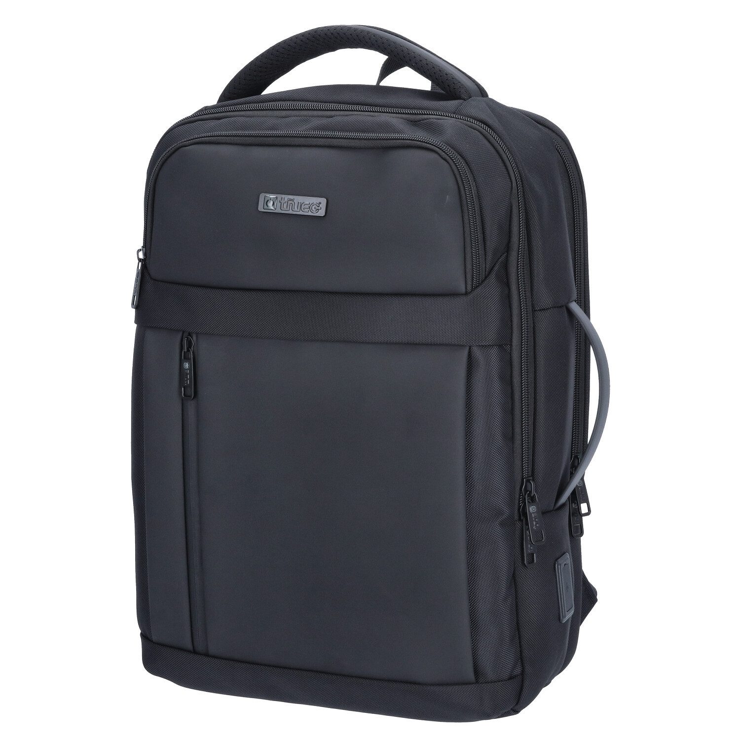 TheTrueC Freizeitrucksack TheTrueC Laptop Rucksack Urban Line - Nanda Black (1-tlg)