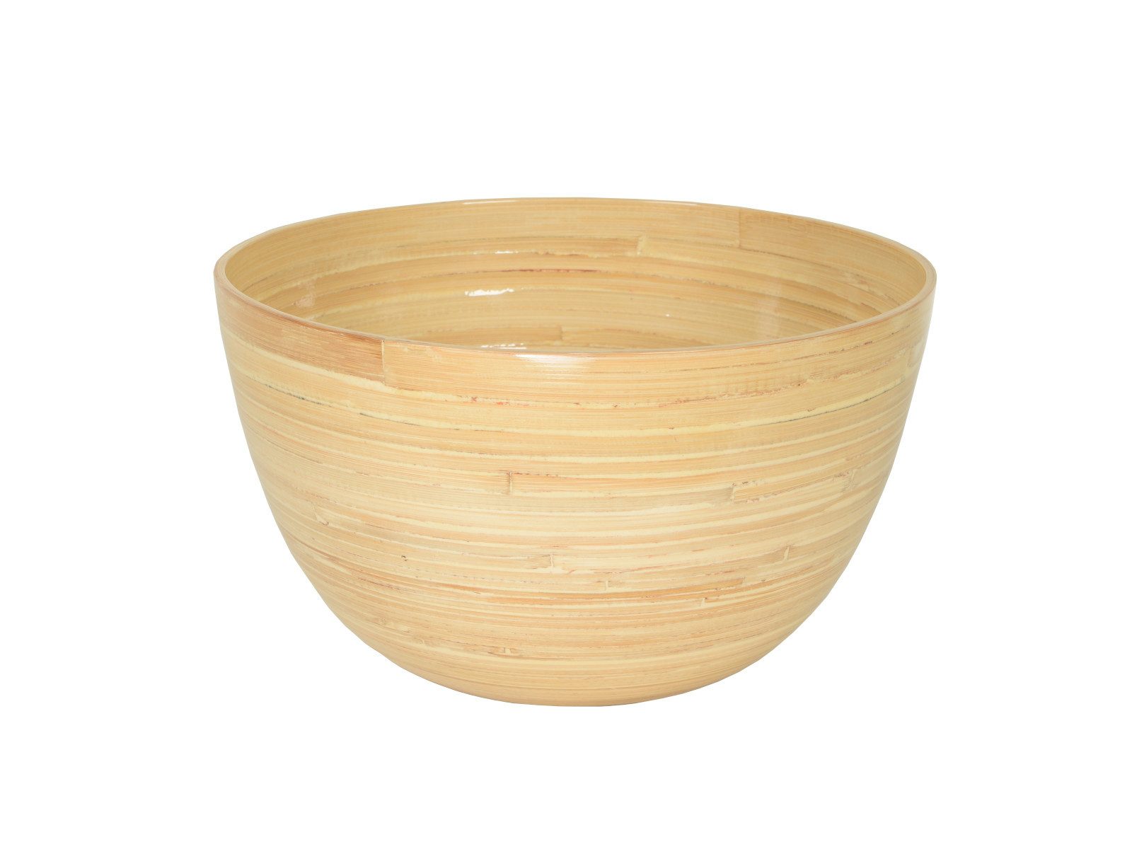 albert l. (punkt) Schüssel L. (punkt) Bambus-Schüssel natur 30 x 18 cm, Bambus, (Schüsseln & Schalen), Schüssel 30x18