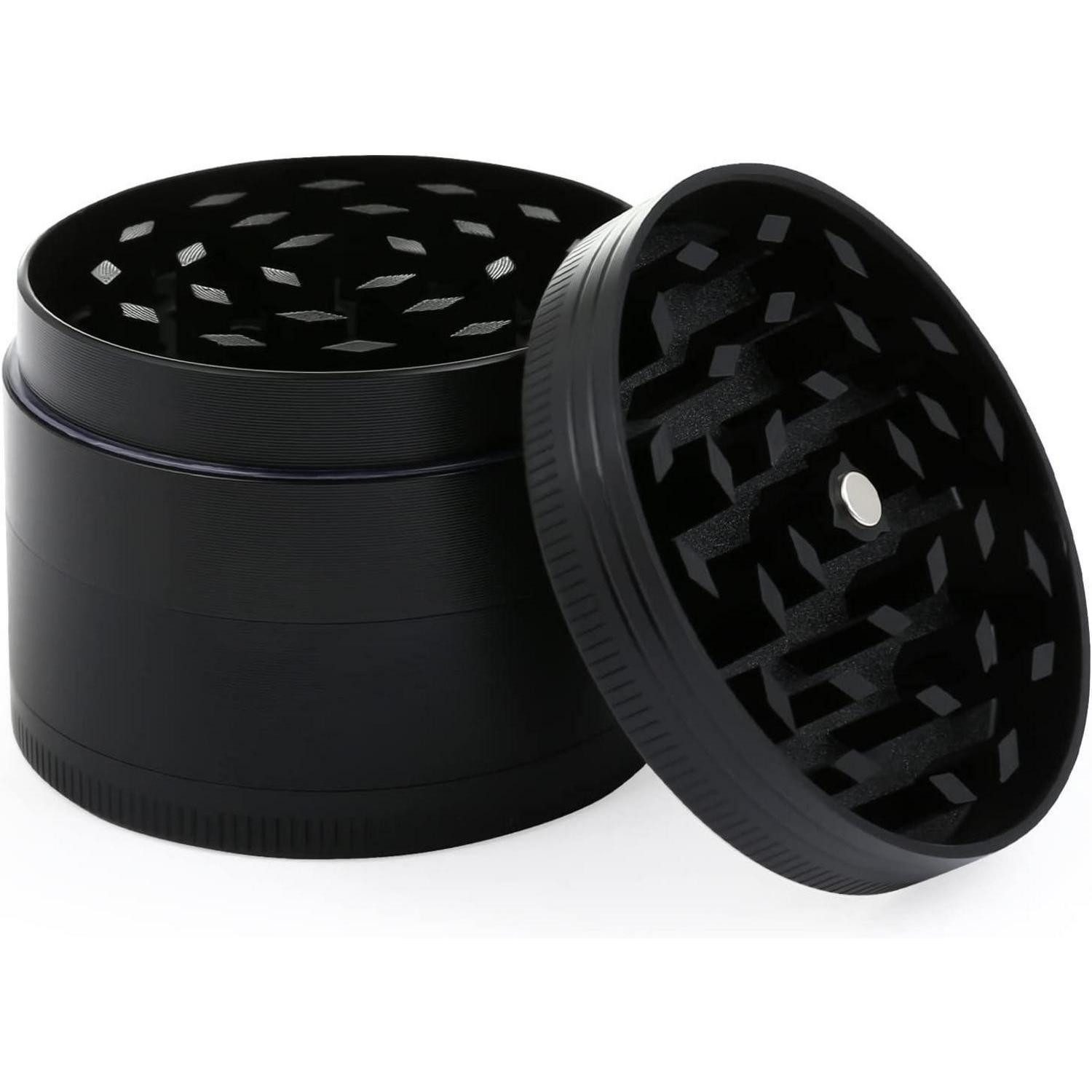 LuxusKollektion Küchenorganizer-Set Pollen Grinder 5CM Crusher Kräutermühle für getrocknete Kräuter