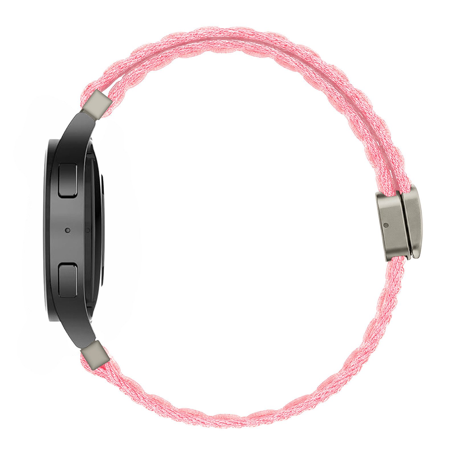 Tec-Expert Smartwatch-Armband für Samsung Galaxy Watch3 41 mm Armband Ersatz Wechsel Band, Nylon Textil mit Magnetverschluss, stufenlos Verstellbar atmungsaktiv