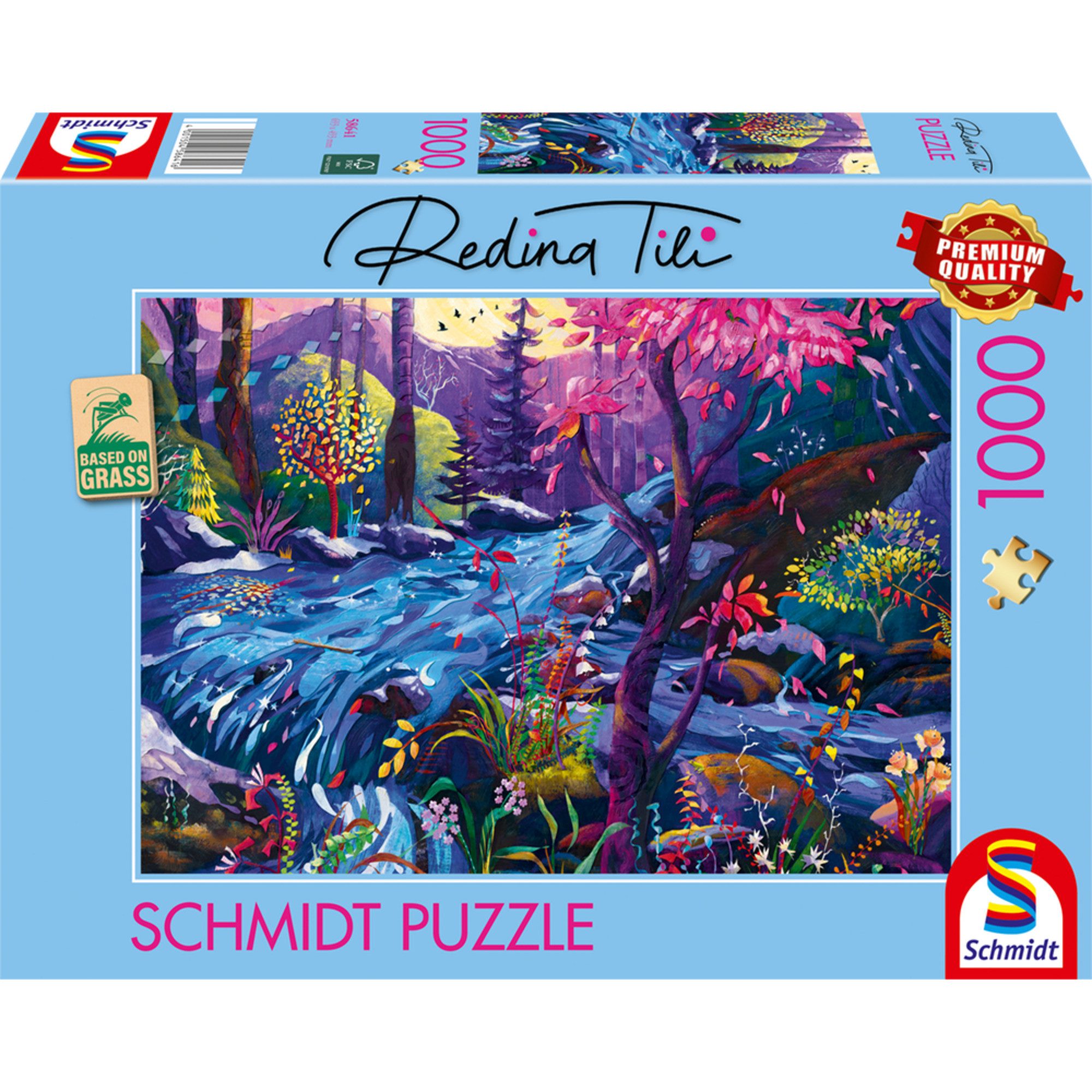 Schmidt Spiele Puzzle Schmidt Spiele Redina Tili: Fluss der Träume, 1000 Puzzleteile