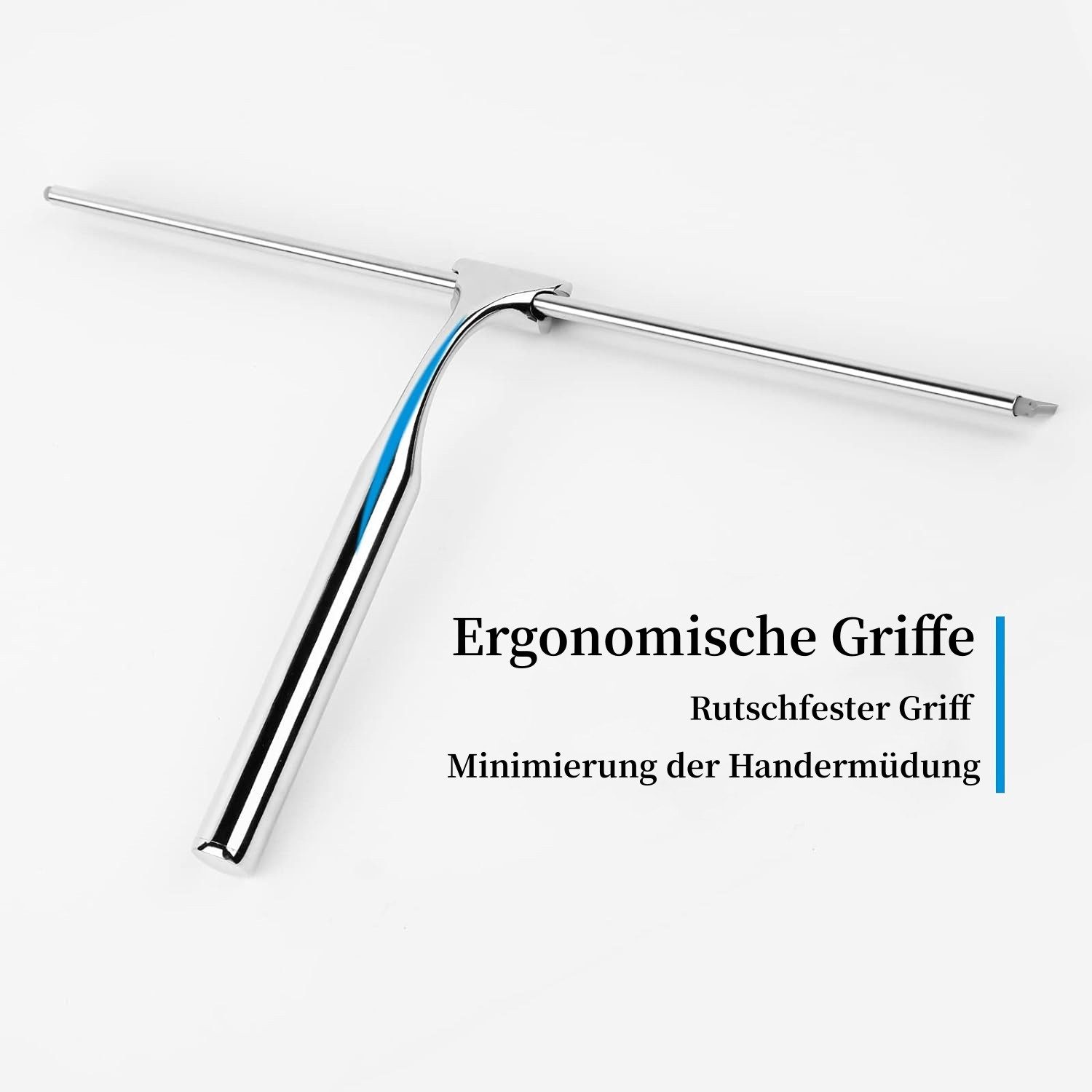 Elegear Duschabzieher aus Edelstahl, 25/30cm Wasserabzieher, günstig online kaufen