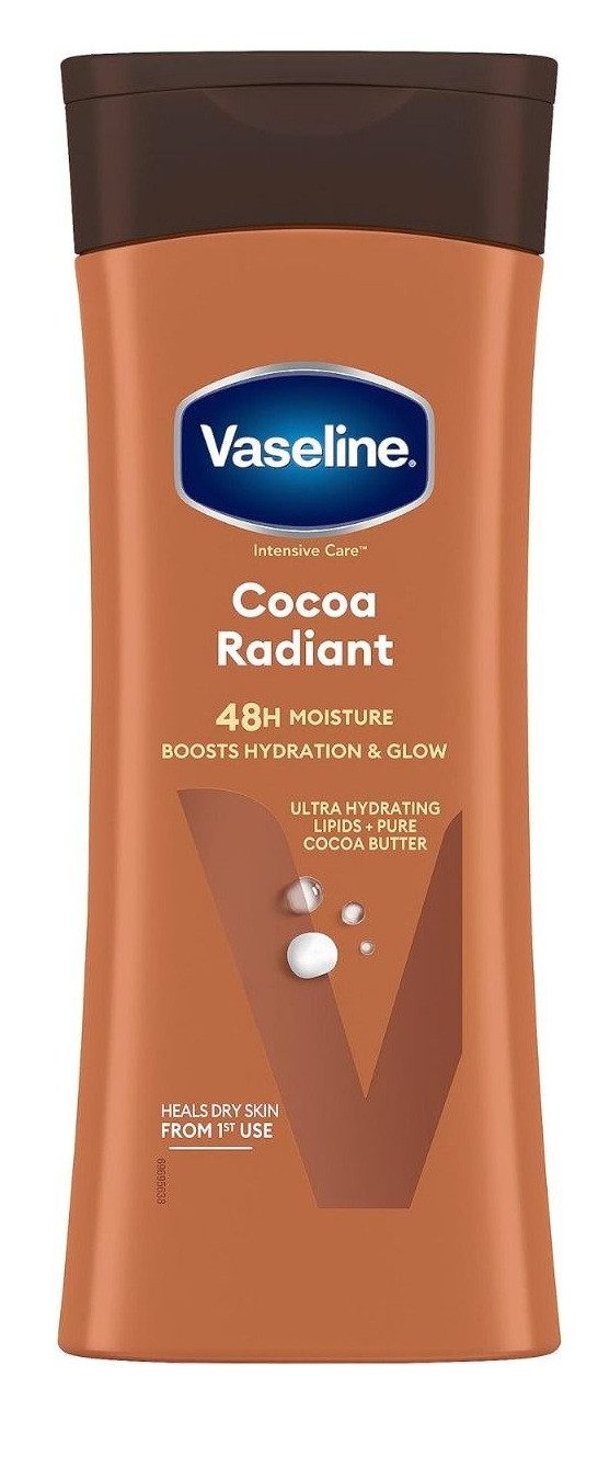 Unilever Körperlotion Vaseline Cocoa Butter Bodylotion – Intensive Kakaobutter Lotion 400ml