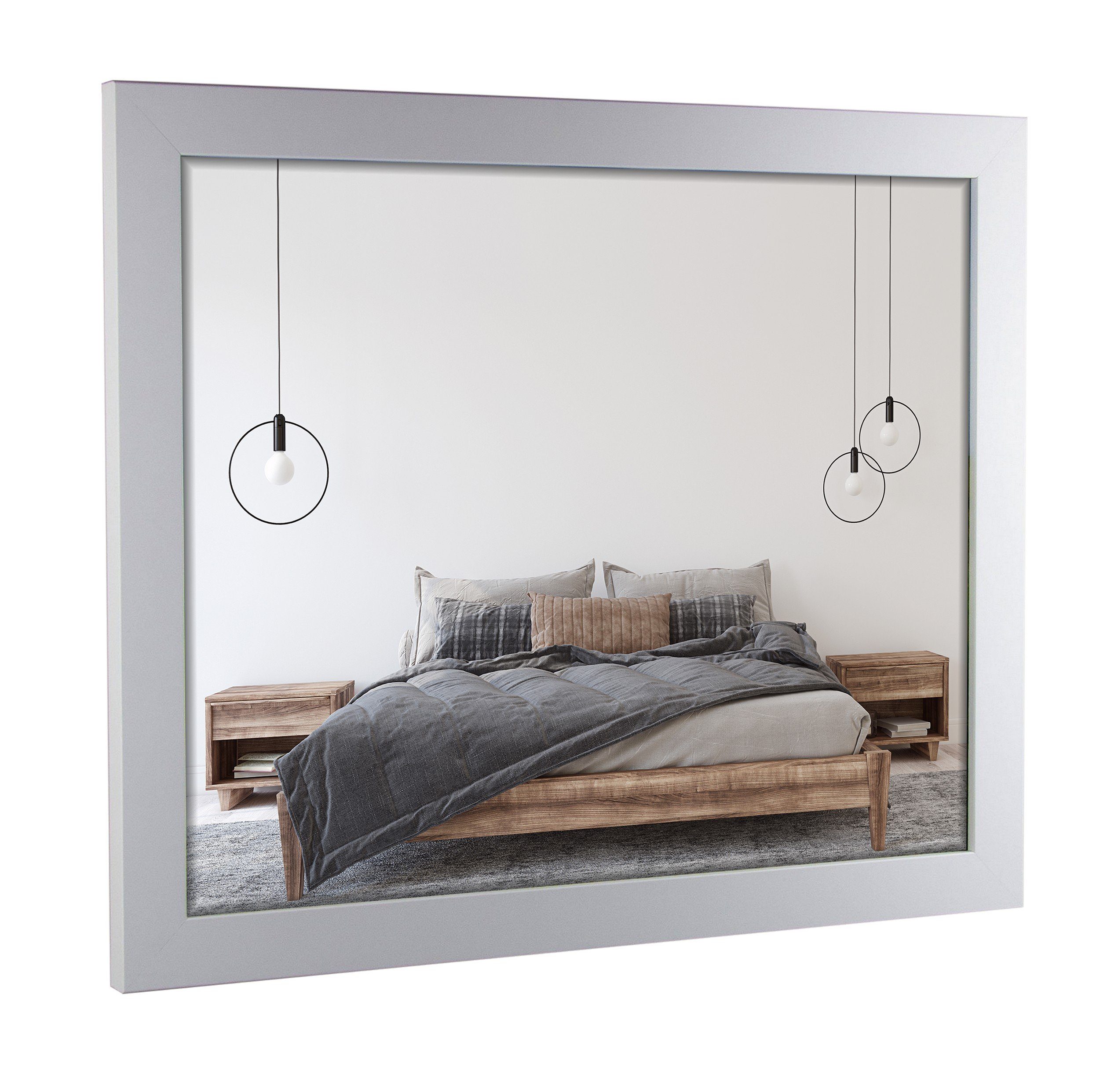 myposterframe Einzelrahmen Juno Bilderrahmen Fotorahmen, (1 Stück), 20x30 cm, Weiß matt, MDF