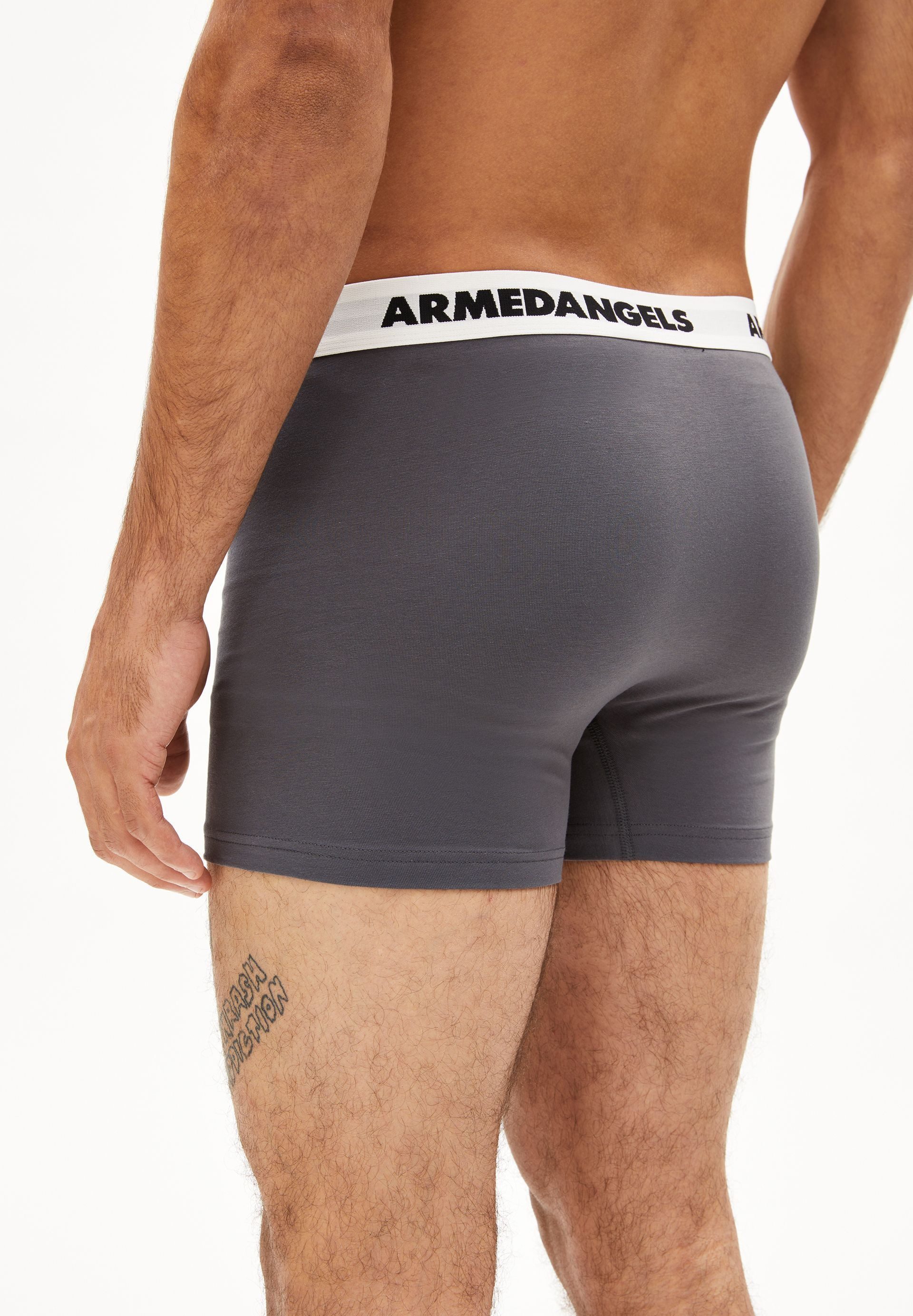 Armedangels Boxer RYAANO Boxer aus Bio-Baumwoll Mix (1-St) Fitted