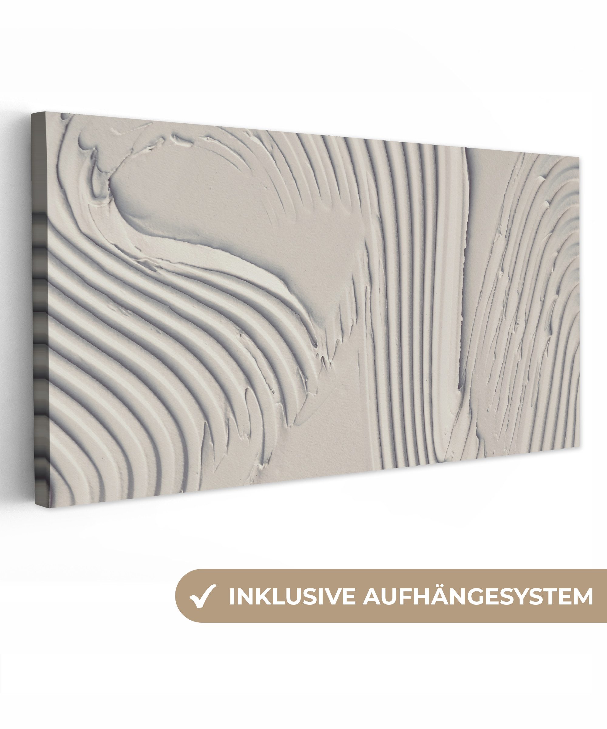 OneMillionCanvasses® Leinwandbild Panorama Abstrakt - Kunst günstig online kaufen
