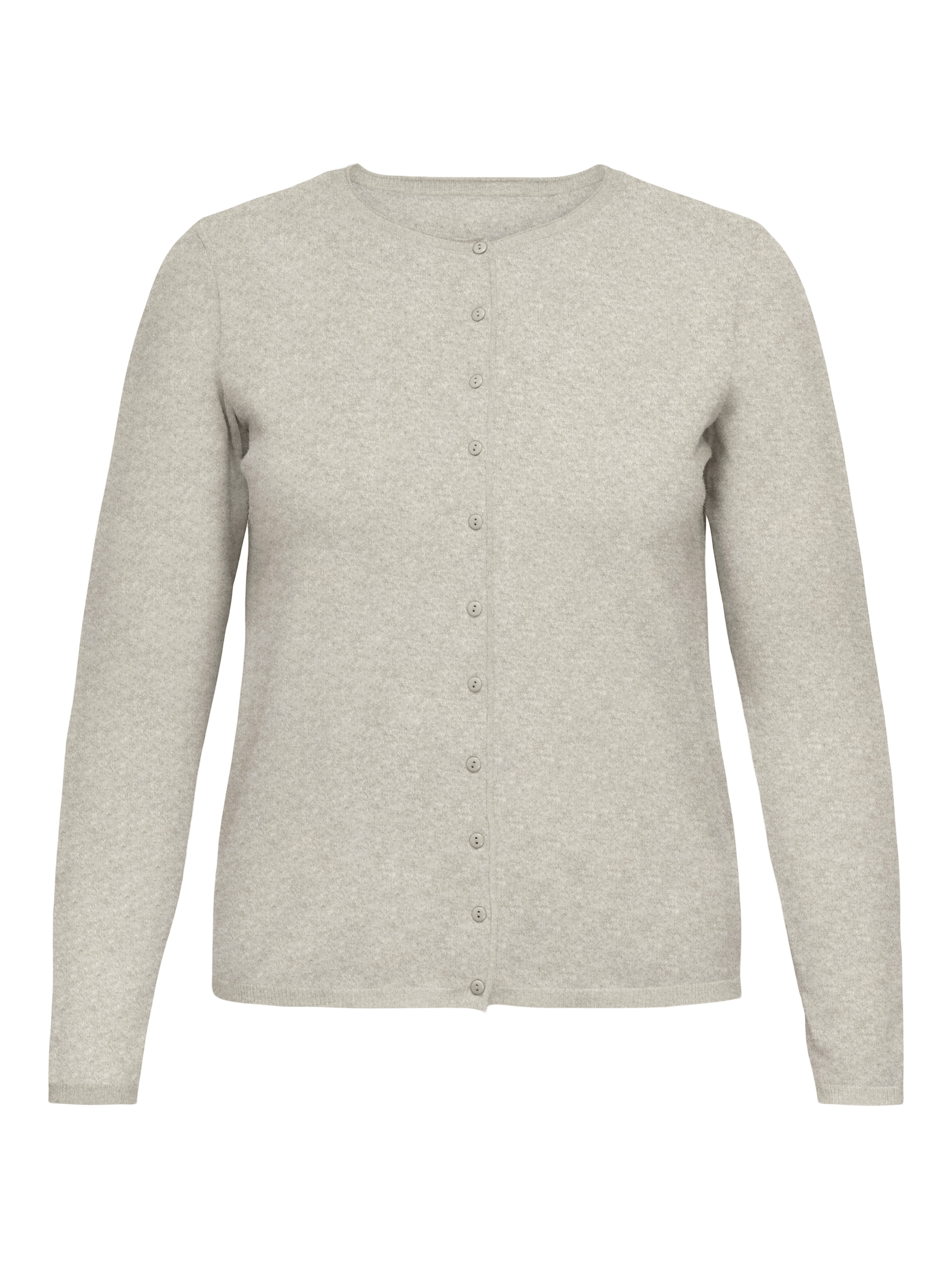 ONLY CARMAKOMA Strickjacke CARLOYAL LIFE LS O-NECKBU CARDI KNT NOOS Kunstfa günstig online kaufen