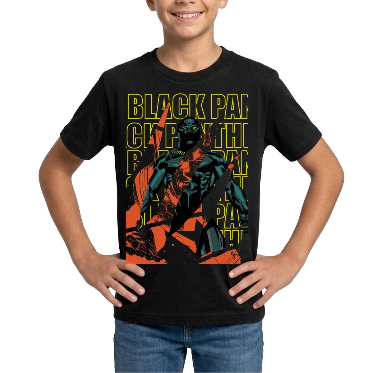 T-Shirt Avengers Superheld Black Panther Teenager T-Shirt