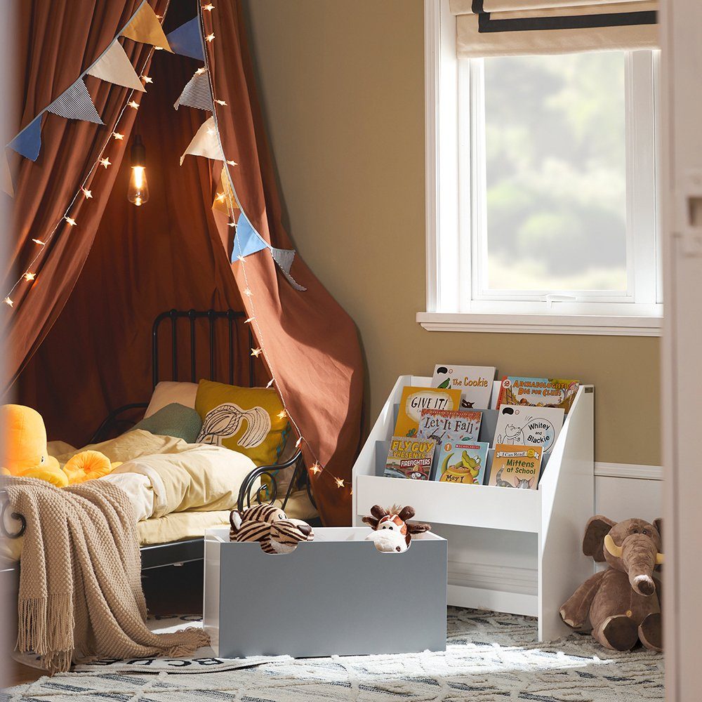 SoBuy Bücherregal KMB17, mit 3 Ablagefächern und einer herausnehmbaren Spie günstig online kaufen