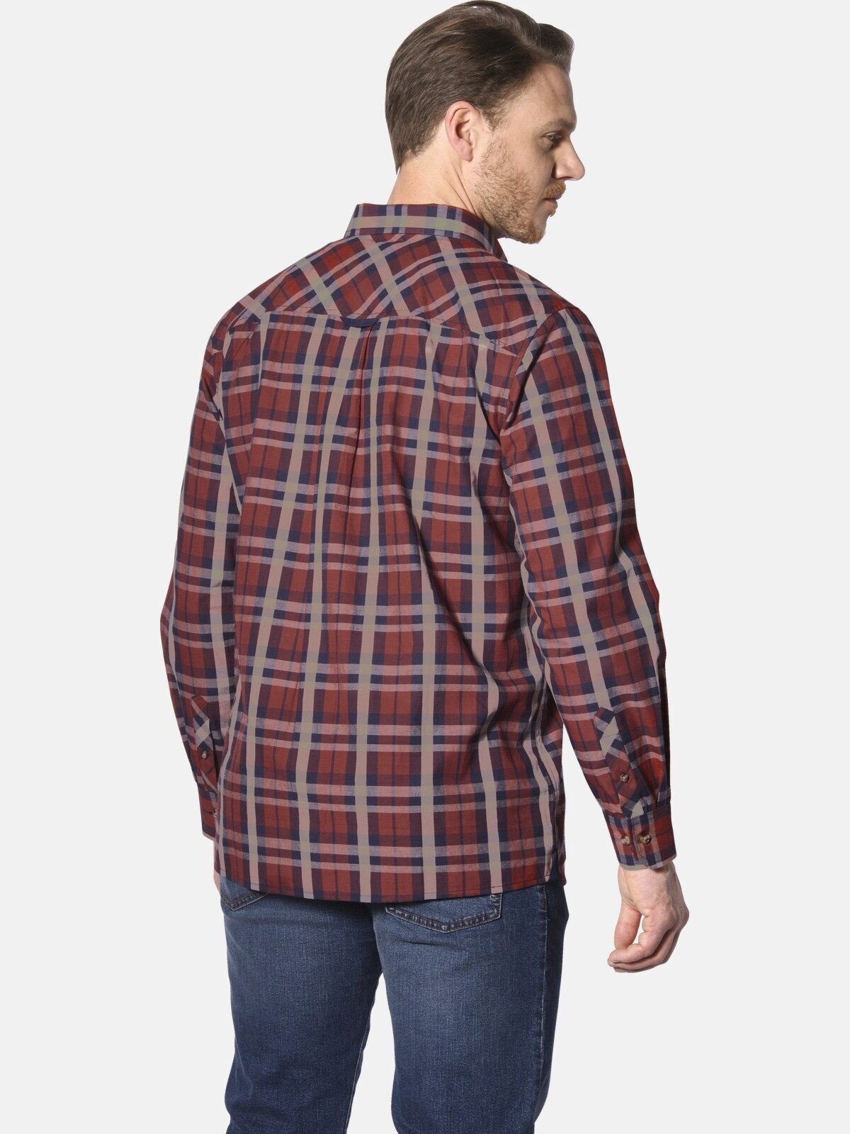 Jan Vanderstorm Langarmhemd NANTWIN mit Brusttasche günstig online kaufen