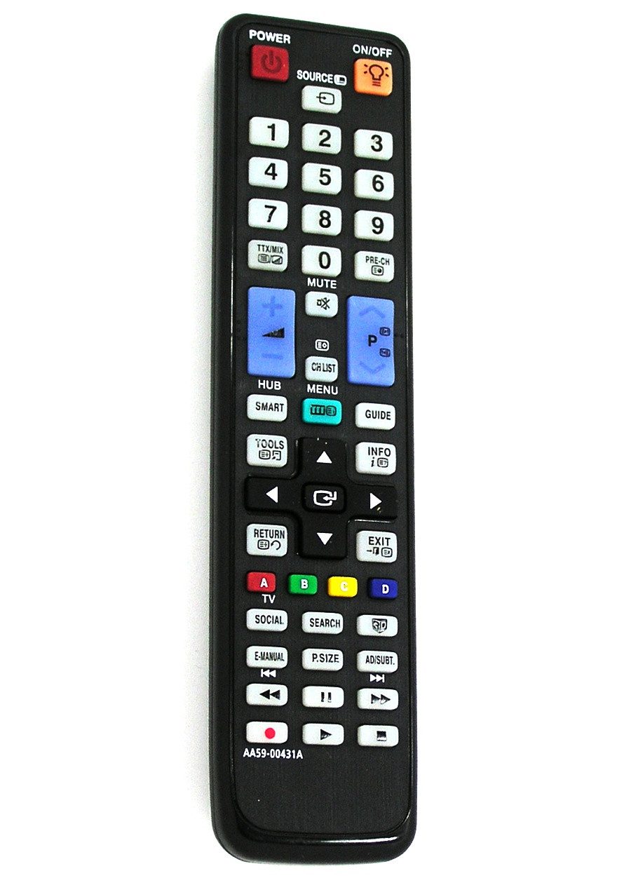 Alltro Ersatz Fernbedienung für Samsung UE46D7090 UE46D7090LS UE46D7090LSXZG Fernbedienung