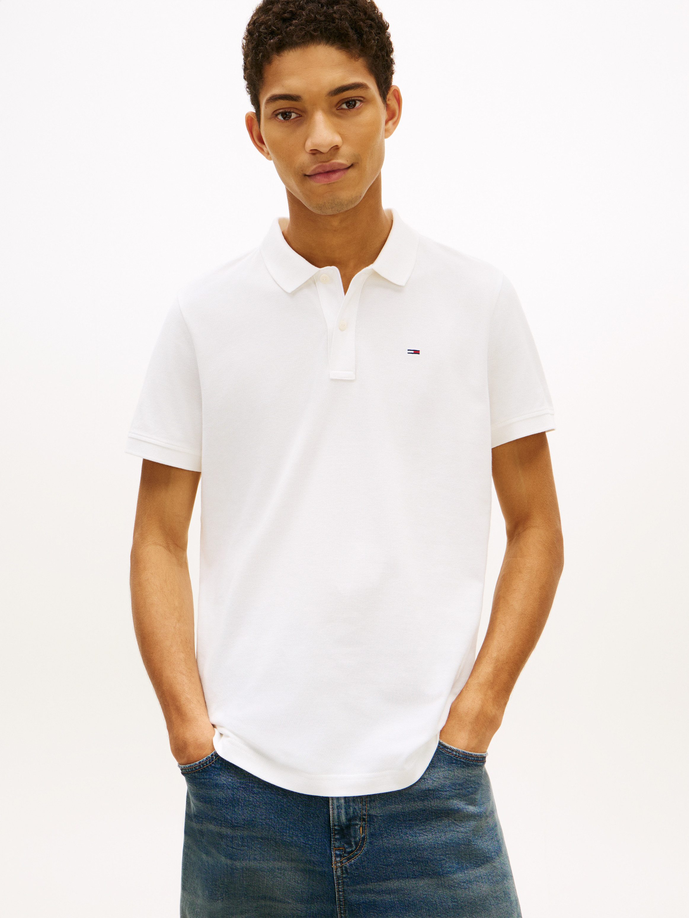 Tommy Jeans Poloshirt TJM SLIM PLACKET POLO EXT günstig online kaufen
