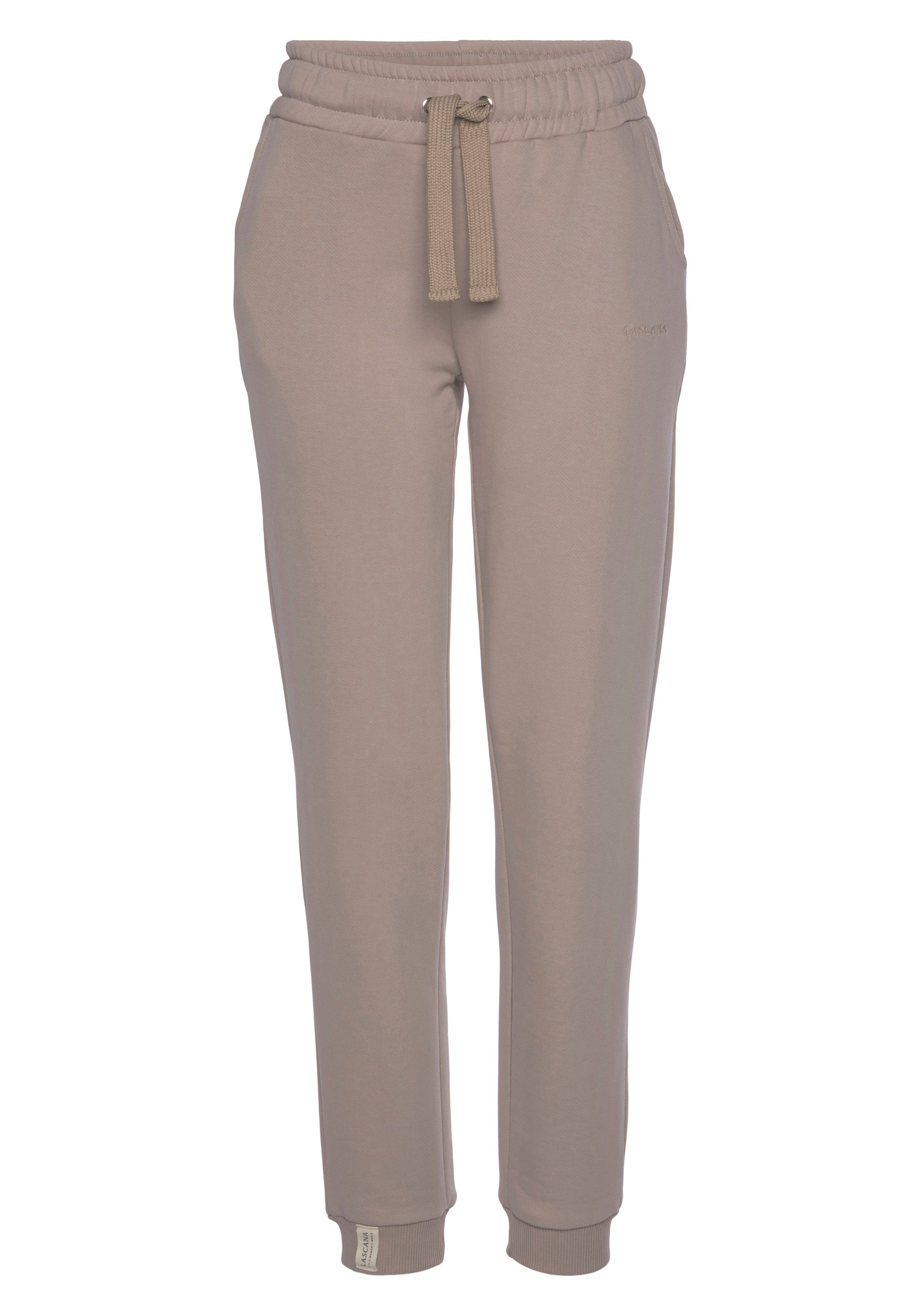 LASCANA Sweathose aus organischer Baumwolle, Loungewear – Bild 2 von 5