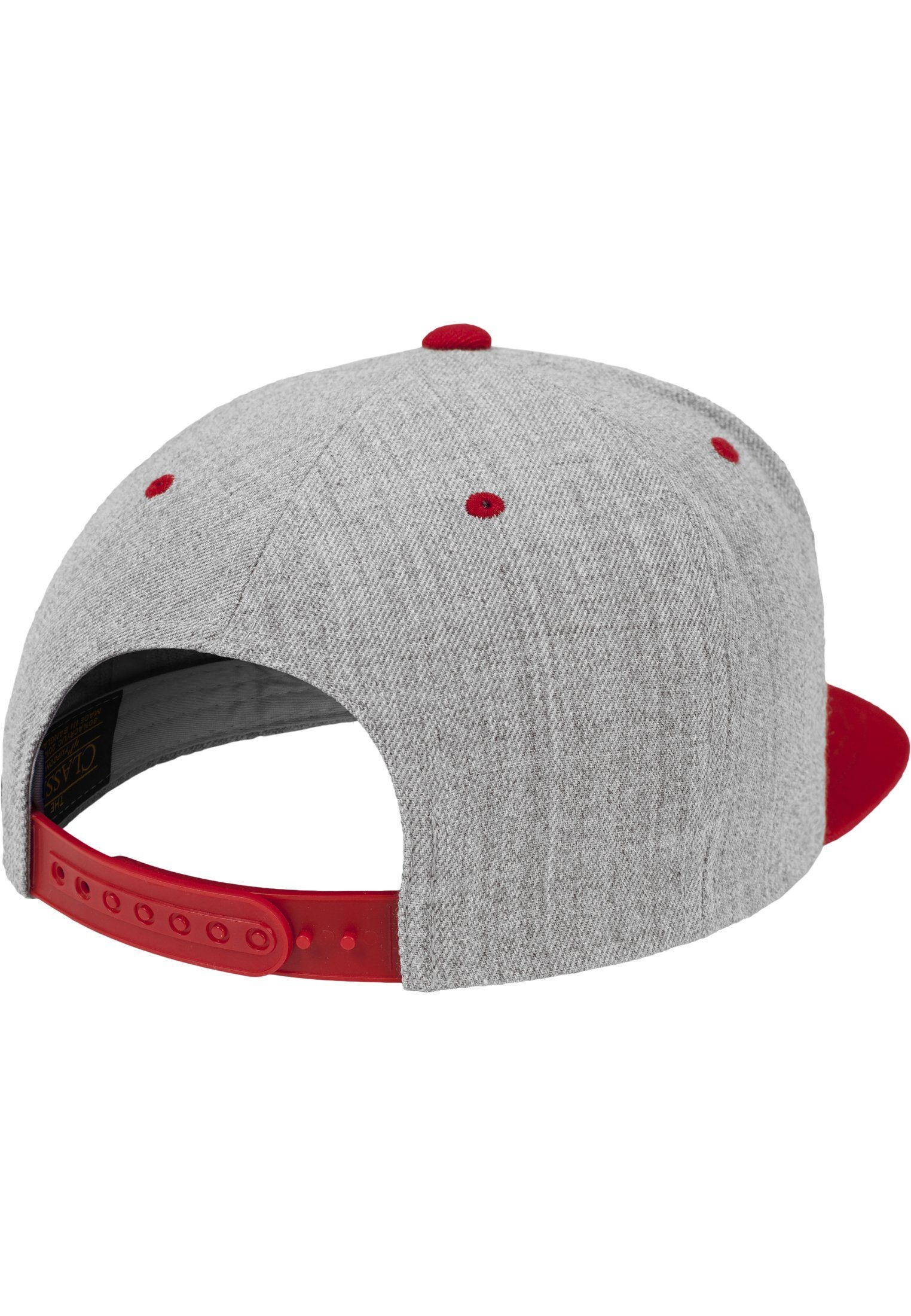 Cap Snapback 2-Tone Flex Snapback Classic heathergrey/red Flexfit