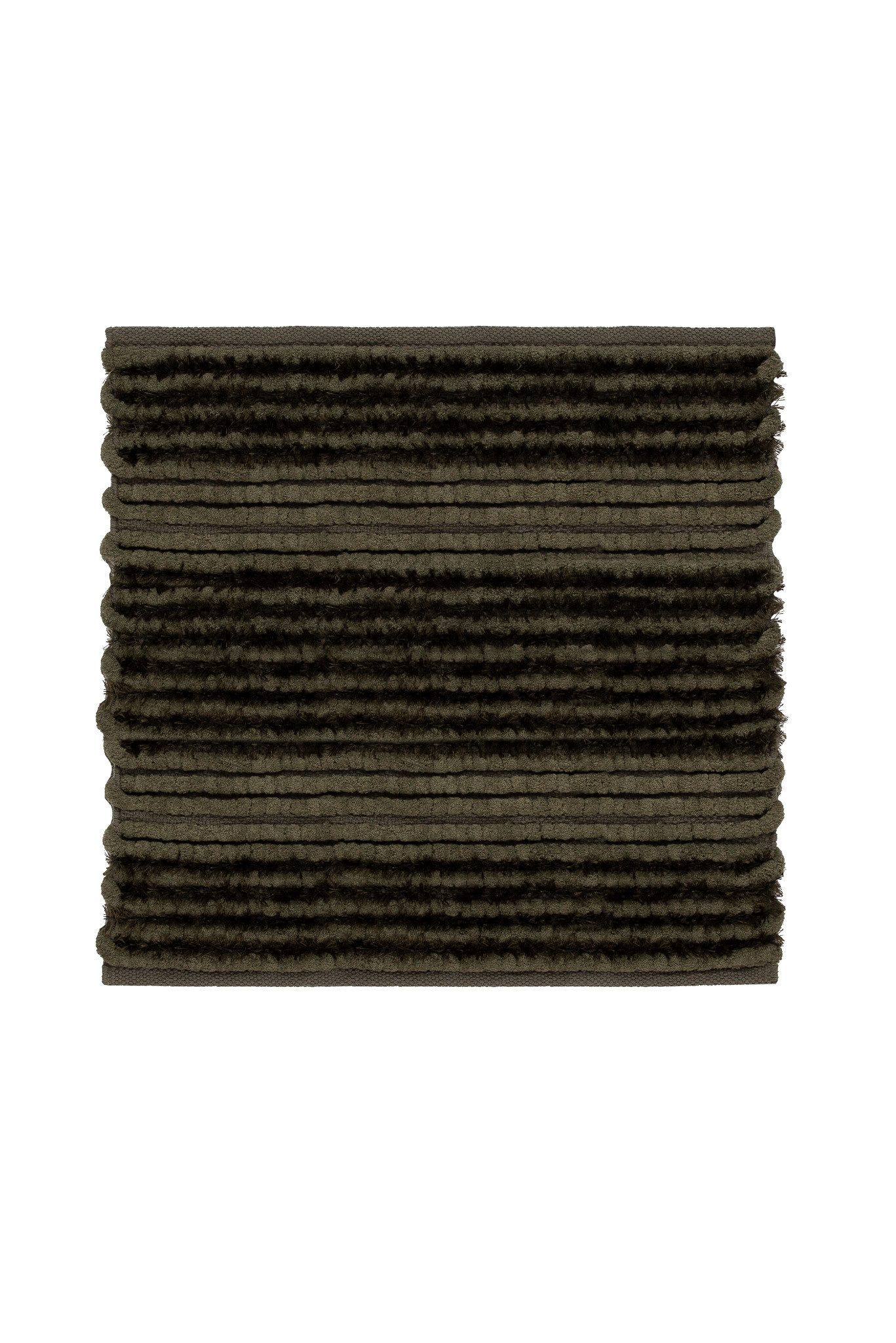 Heckett and Lane Badematte Solange Bidetmatte 60x60 Army Green 60x60, Badematte Badteppich Duschvorleger Matte