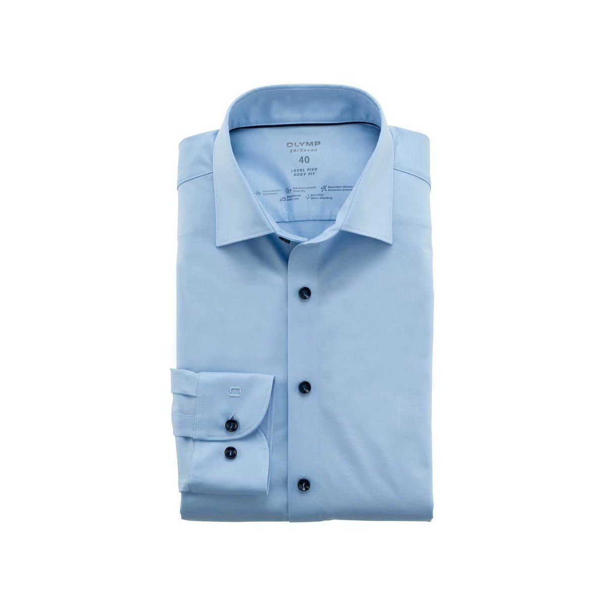 OLYMP Unterhemd blau (keine Angabe, 1-St., keine Angabe) 10