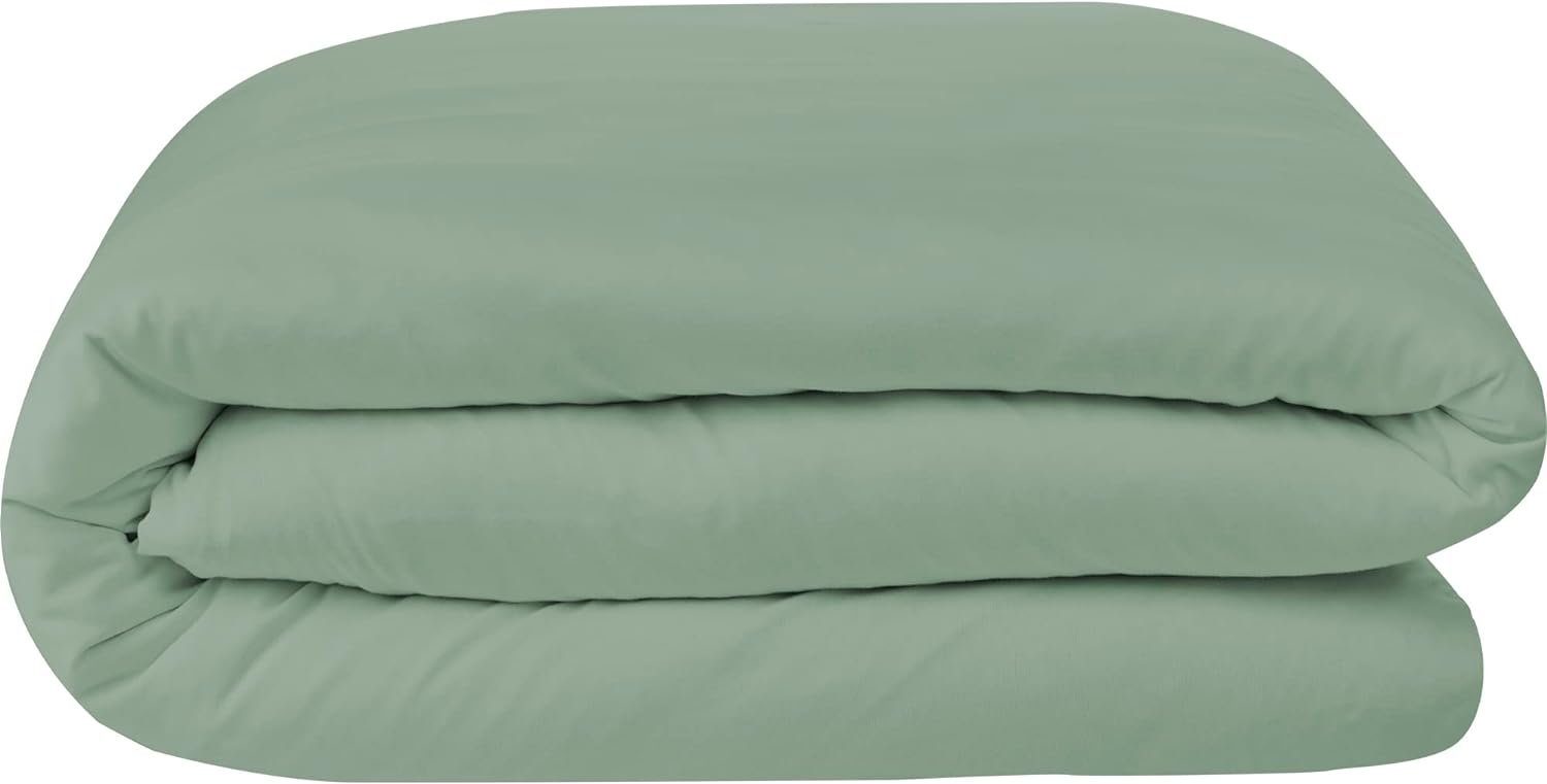 livessa Bettbezug Bettbezug Baumwolle Jersey Bettwäsche Allergiker Reißverschluss, (1 St), 100% Baumwolle Single-Jersey 140 g/m² weich & atmungsaktiv – Bild 5 von 5