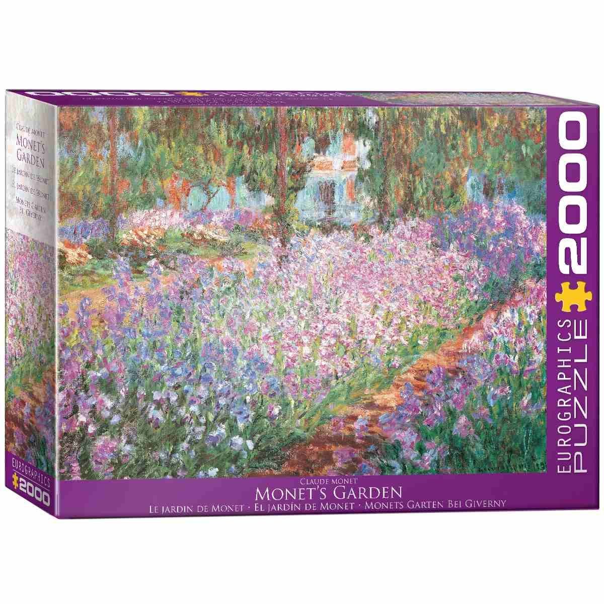 EUROGRAPHICS Puzzle Eurographics 8220-4908 - Monets Garten, Monet, Puzzle, 2.000 Teile, Puzzleteile