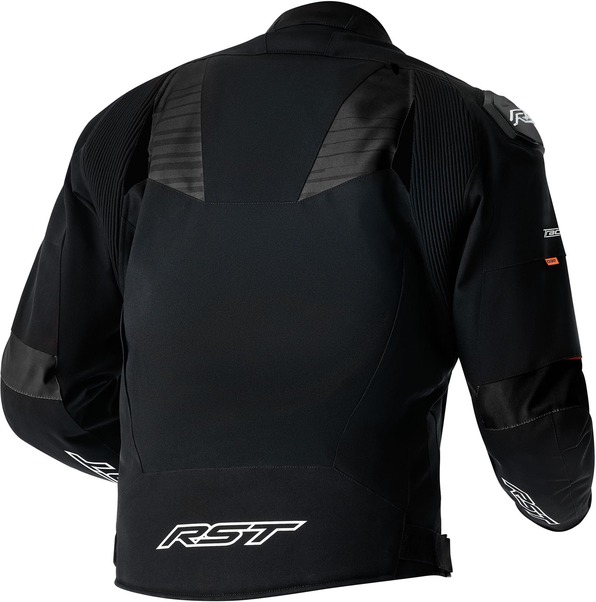 RST Motorradjacke Tractech Evo D3O wasserdichte Motorrad Textiljacke Verbindungsreißverschluss,Ellenbogenprotektoren enthalten,herausn