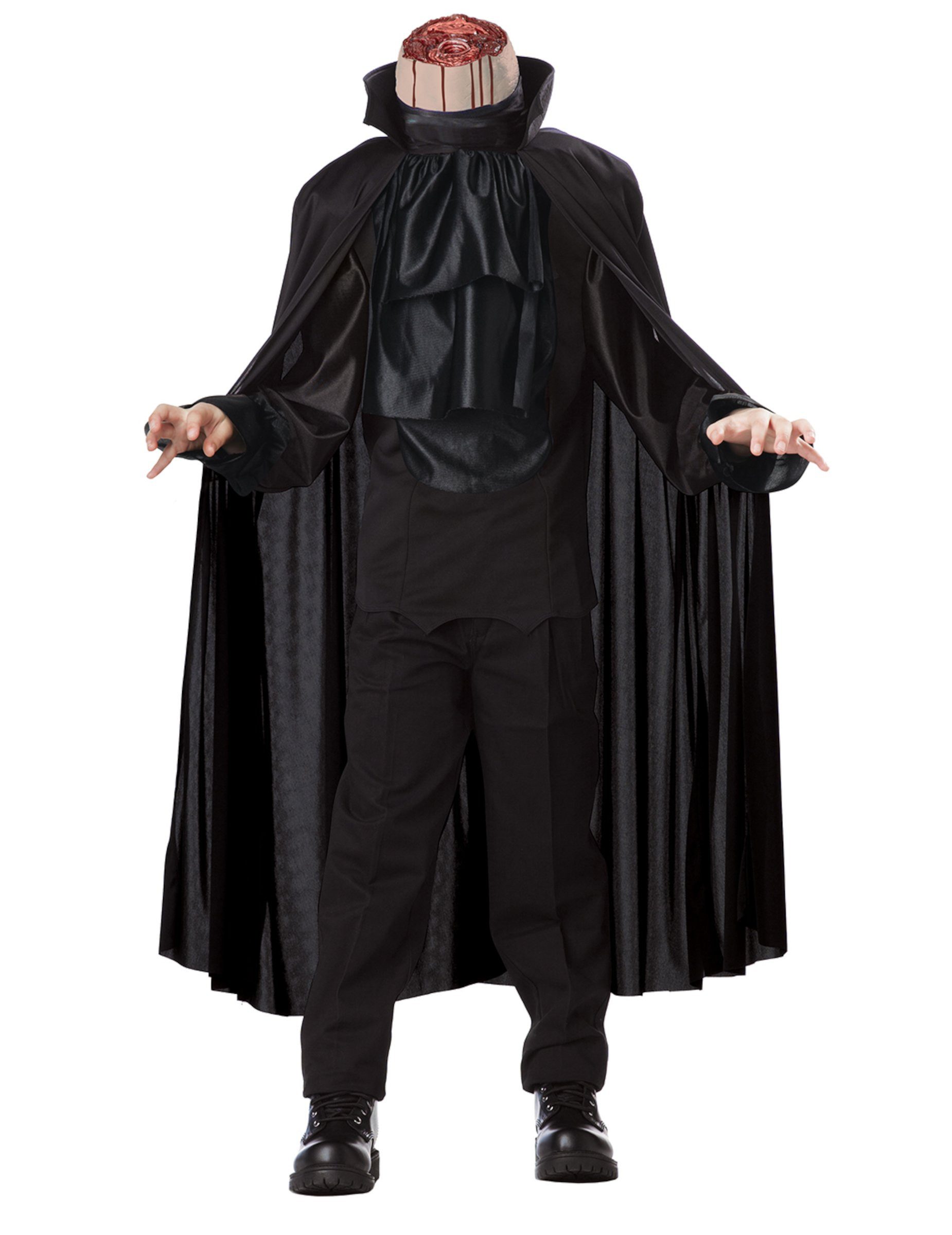 California Costumes Kostüm Kopfloser Reiter Kinderkostüm Halloweenkostüm schwarz
