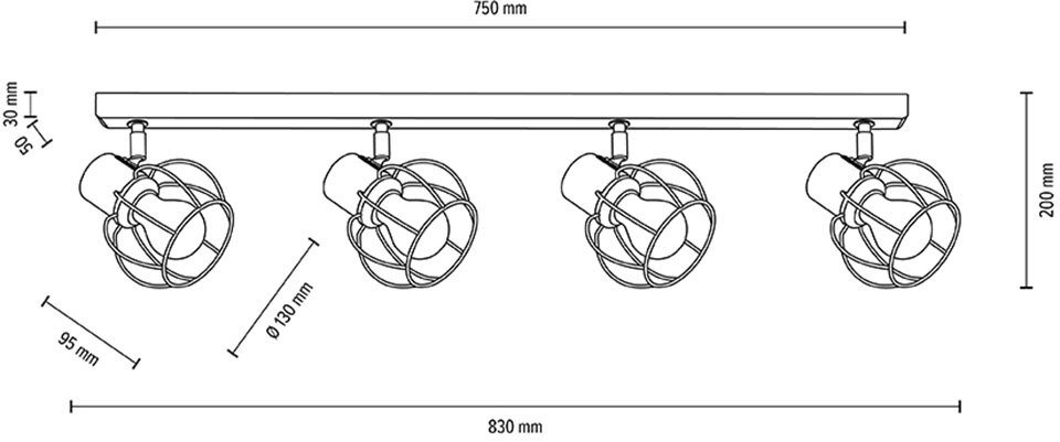 exkl., Metall, LM LIGHTING / wechselbar passende Dekorative Leuchtmittel ohne Deckenleuchte wechselbar, aus Phiphi, Made BRITOP Leuchte E27 Leuchtmittel, in Leuchtmittel Europe,