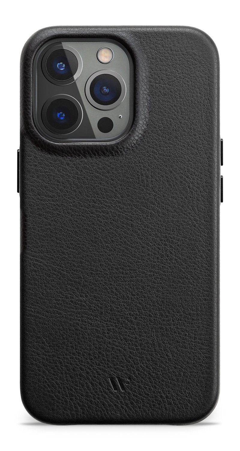 wiiuka Smartphone-Hülle Hülle für iPhone 15 Pro Max Handyhülle Leder Case Lederhülle, Handgefertigt - Deutsches Leder, Premium Case