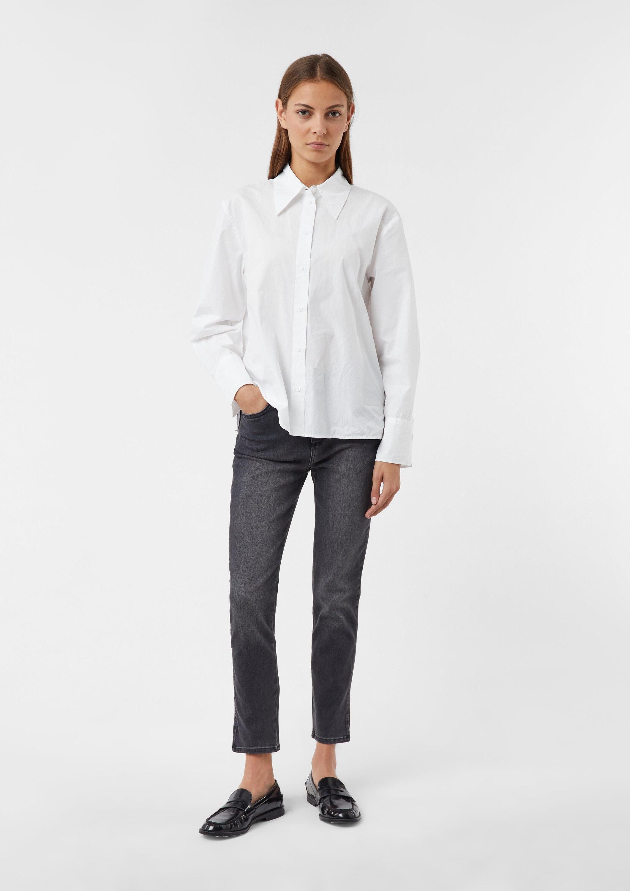 comma Skinny-fit-Jeans Jeans-Hose Crop-Jeans im Skinny Fit mit Waschung günstig online kaufen