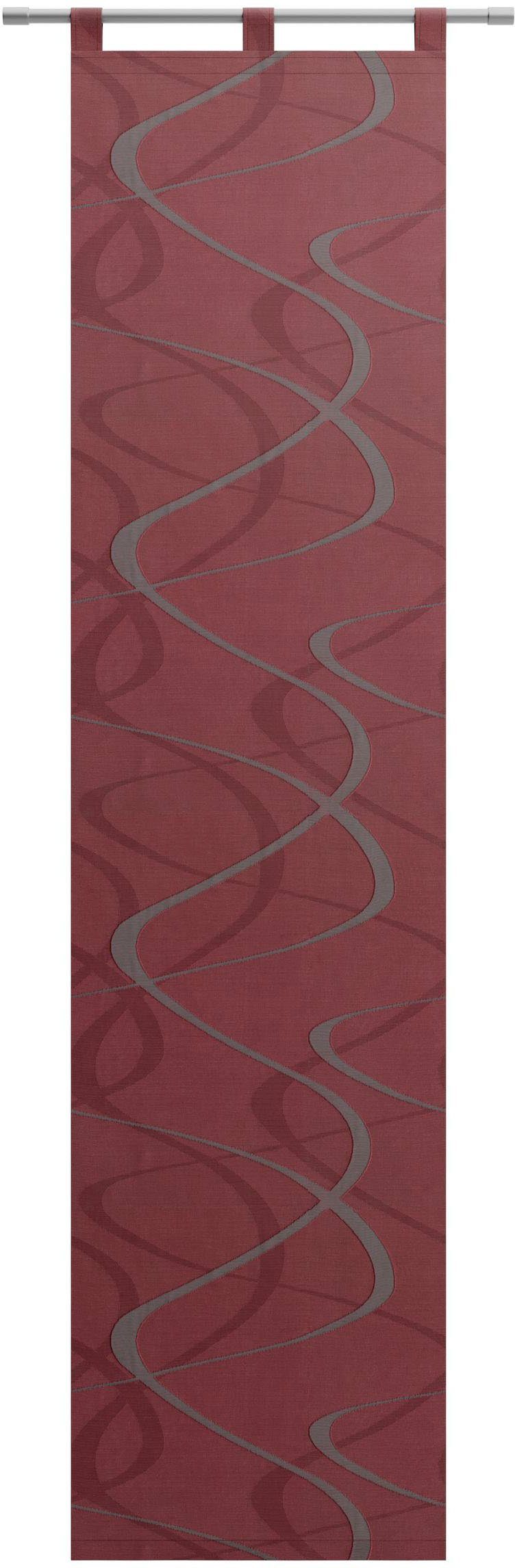 Neutex for you! Schiebegardine Pelotas (1 St), Schlaufen, halbtransparent, günstig online kaufen