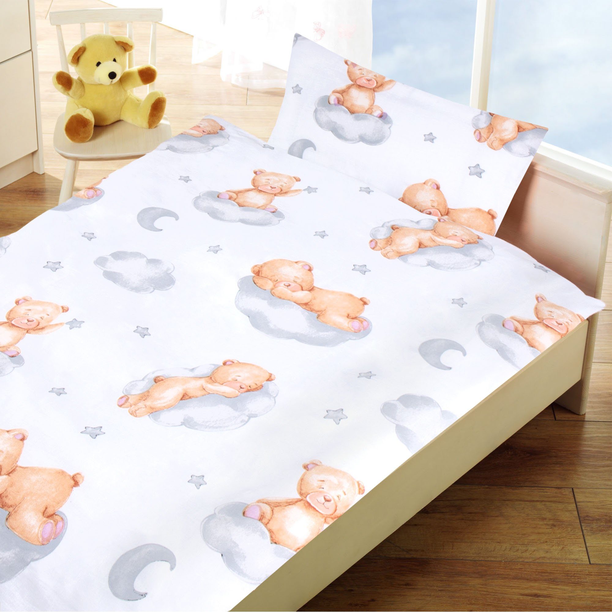 Bestlivings Babybettwäsche KB-04837 Bettbezug, Baumwolle, 2 günstig online kaufen