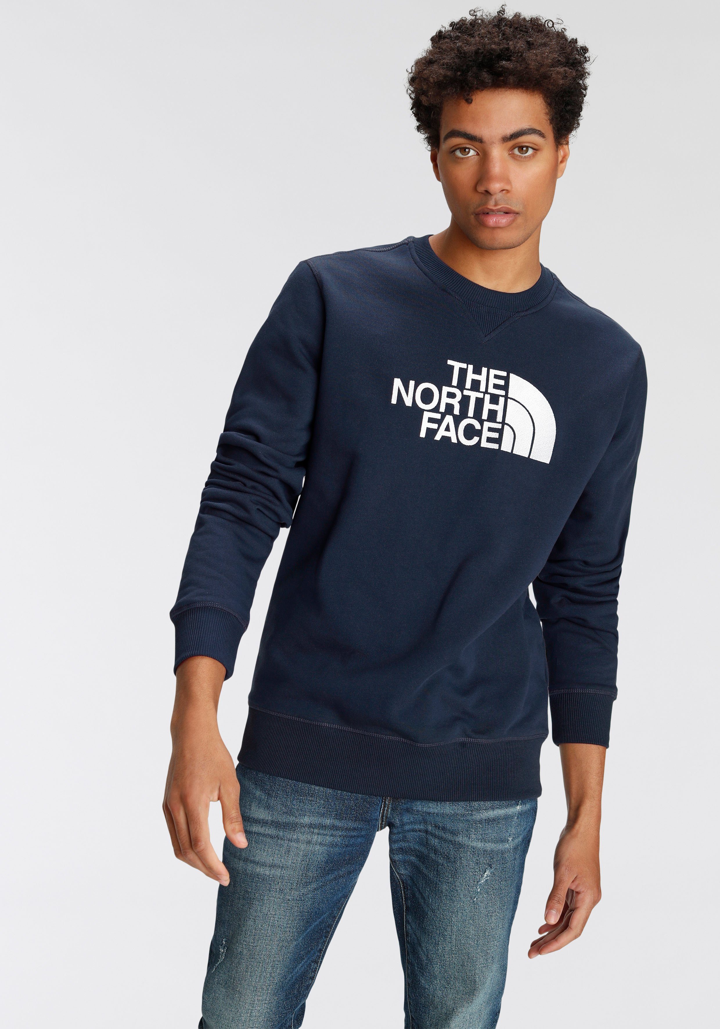 Qualität geht vor [berühmt] The North PEAK Sweatshirt marine Face DREW