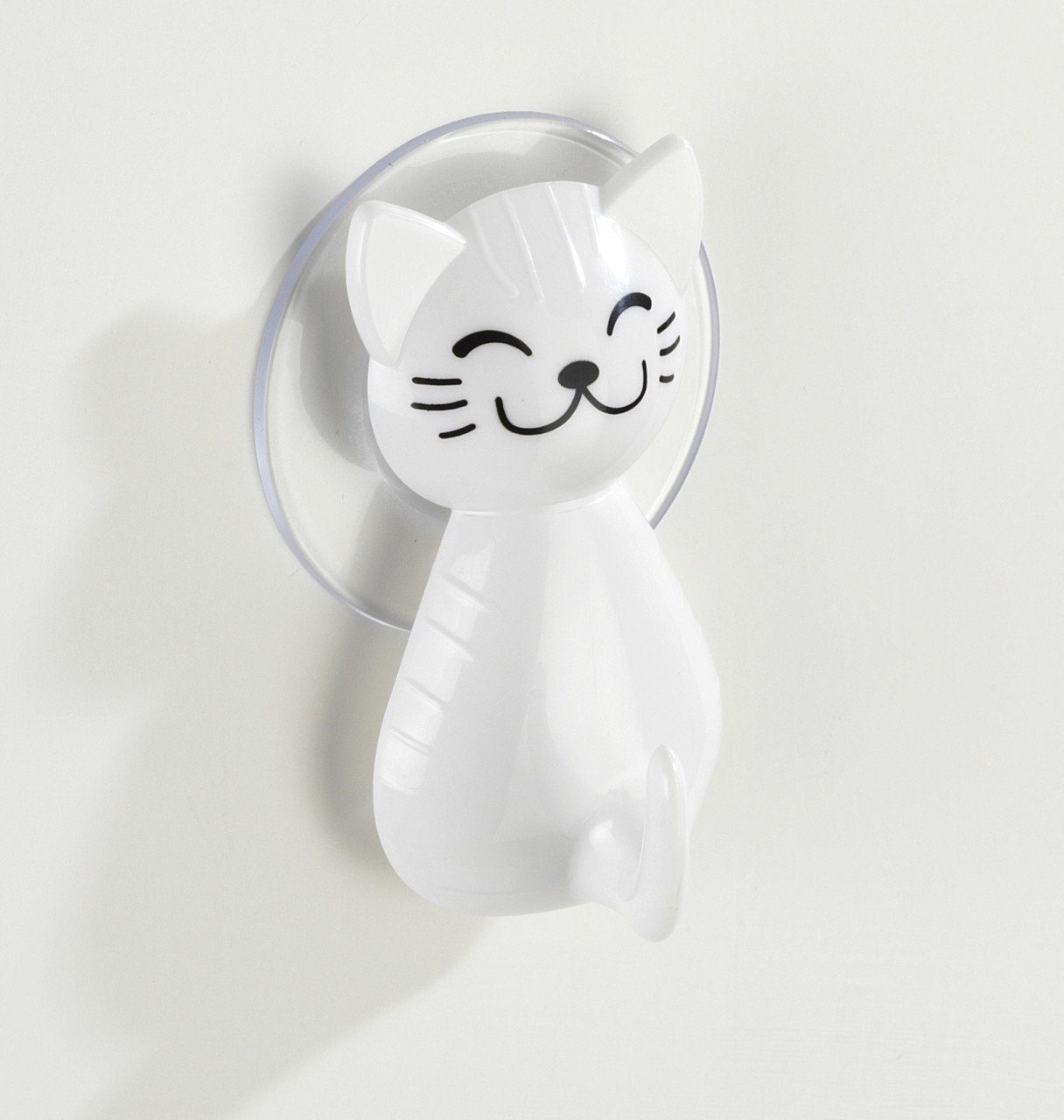 WENKO Klebehaken Wenko Saughaken Katze weiß günstig online kaufen