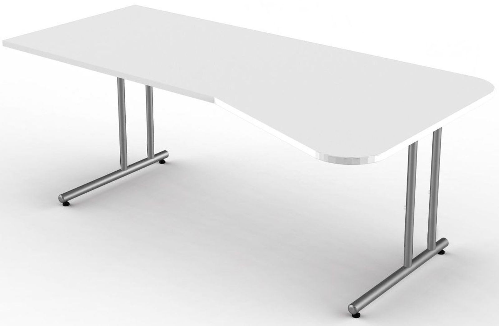 KERKMANN Schreibtisch Schreibtisch start up BxT 195x100cm weiß