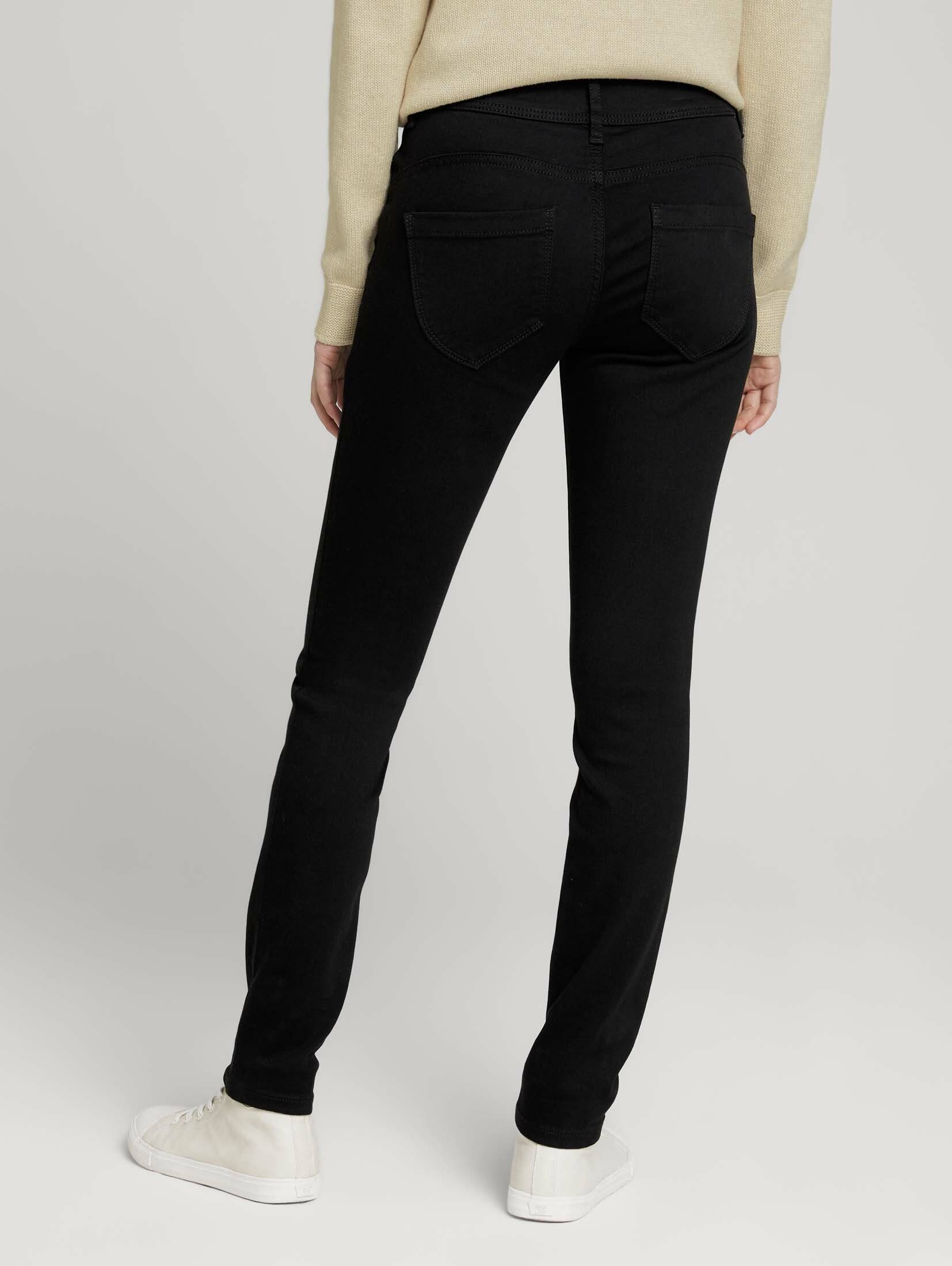 Alexa Jeans black TOM Skinny-fit-Jeans denim Skinny TAILOR black