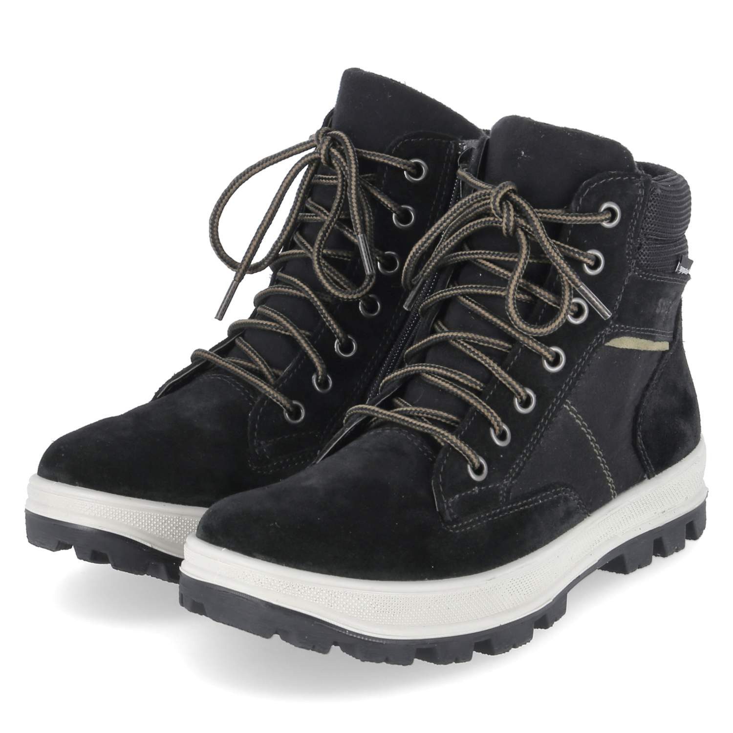 Superfit Superfit 1-800476-0000 Jungen Leder & Textil black Winterstiefel