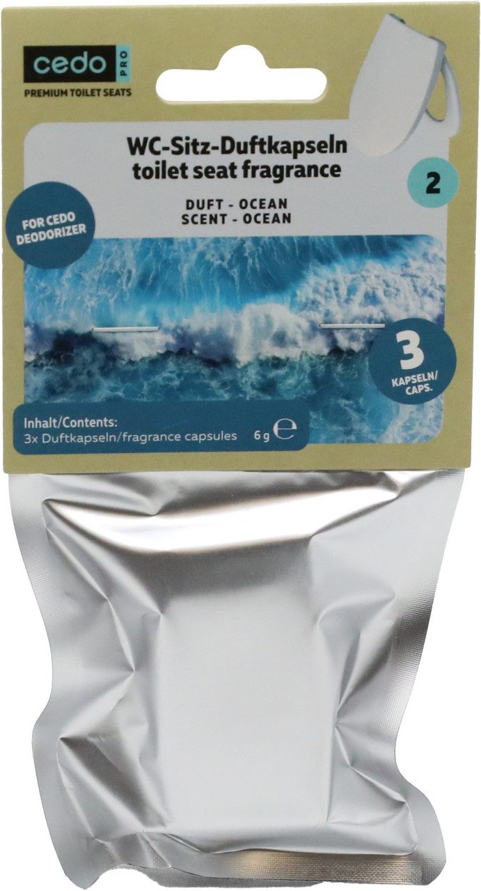 Cedo WC-Sitz Cedo WC-Sitz Duftkapsel Ocean für Deodorizer 3