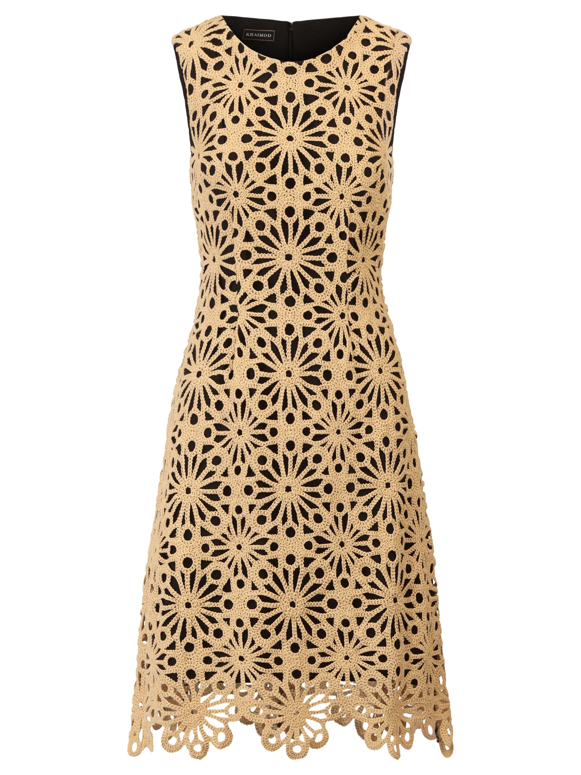 Kraimod Cocktailkleid mit großflächigem Blumenmuster