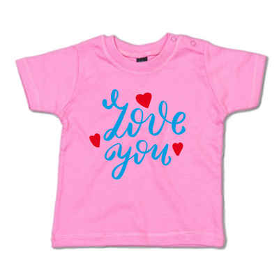 G-graphics T-Shirt Love you Baby T-Shirt, mit Spruch / Sprüche / Print / Aufdruck