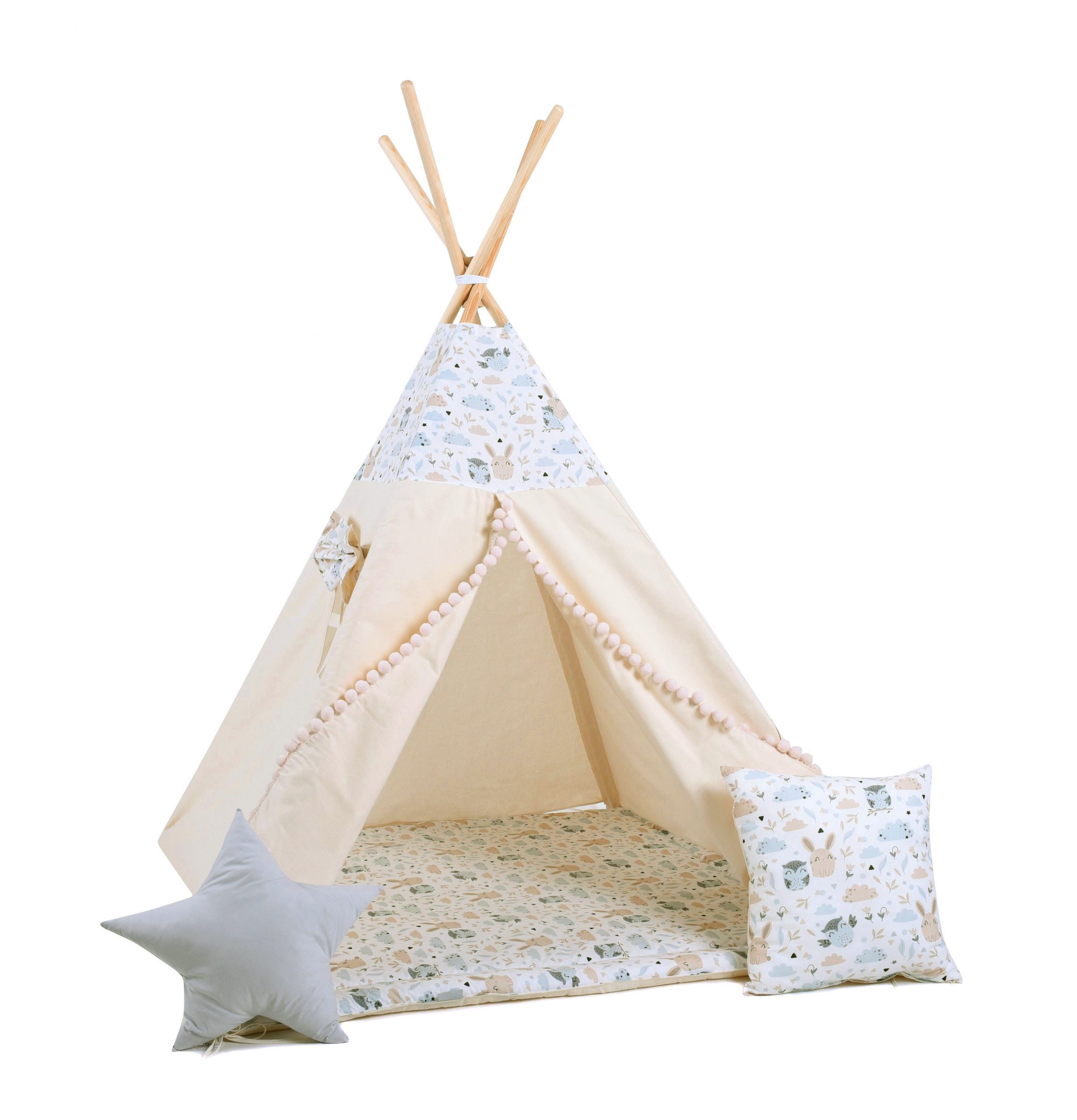 Rainbow Kids Tipi-Zelt Kinderzelt Spielzelt Teepee günstig online kaufen