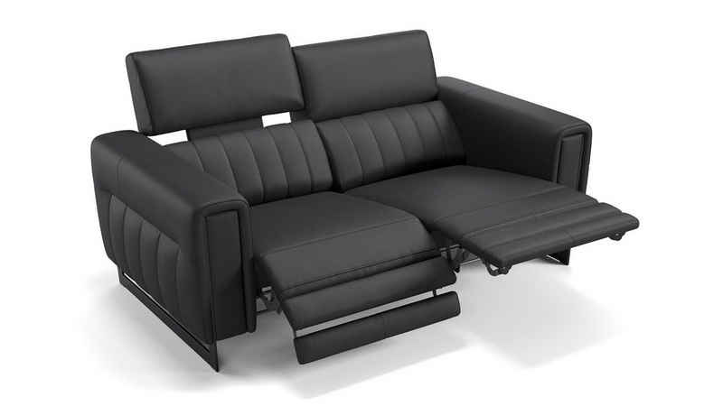 Sofanella 2-Sitzer Zweisitzer Lesina Sitztiefenverstellung elektrische Couch