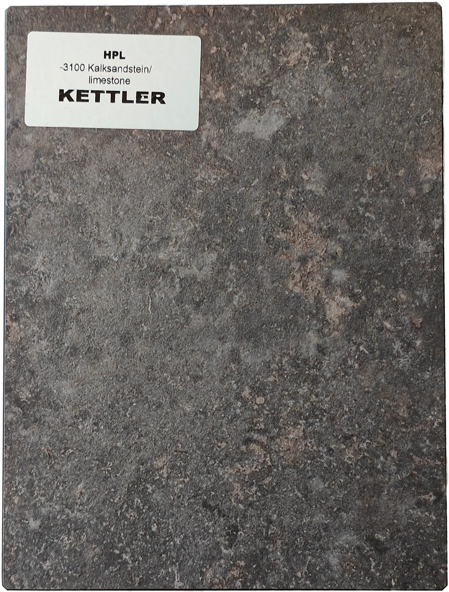 KETTLER Tischplatte HPL Tischplatte 220cm x 95cm x1, cm, Kalksandstein, Wing Profil