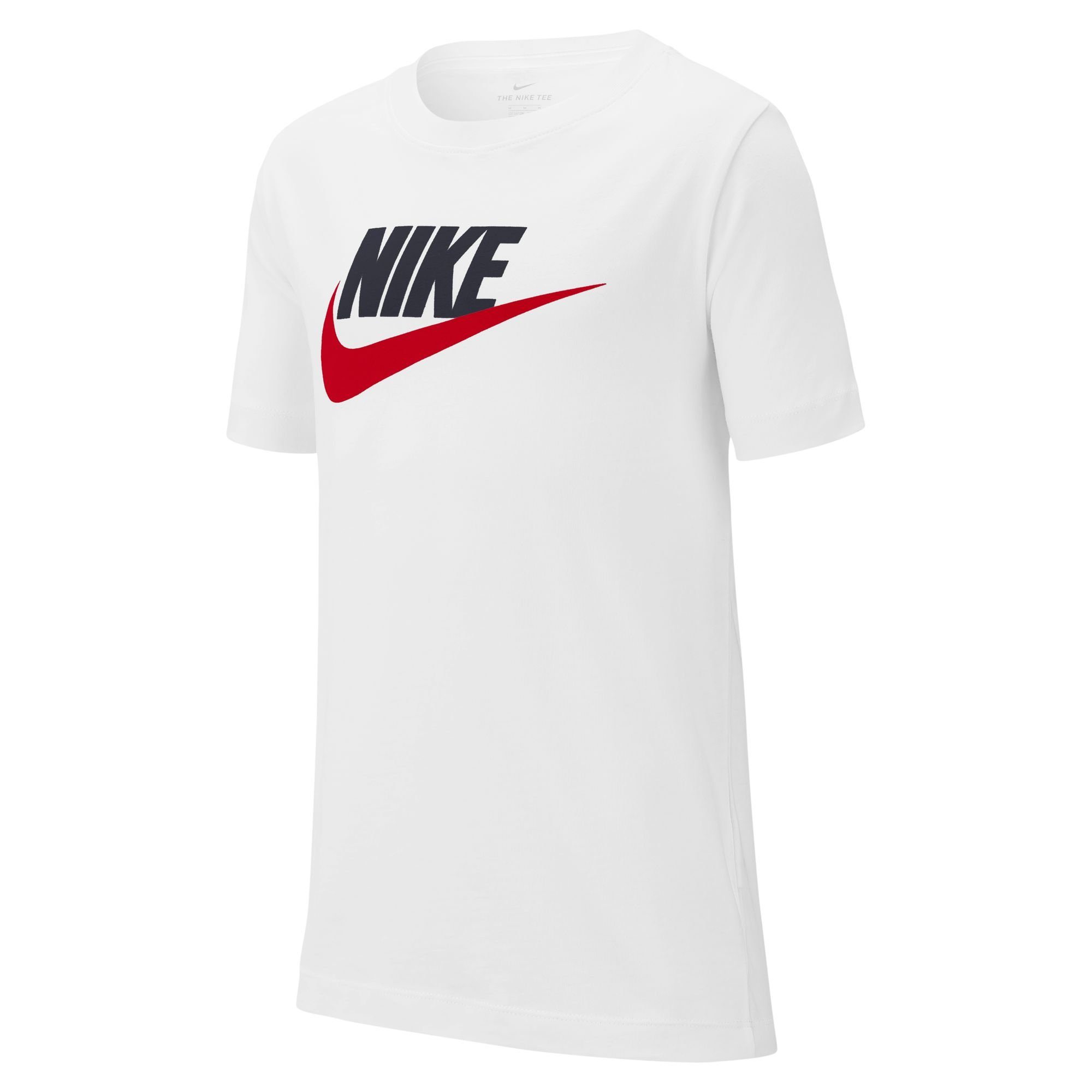 Nike Sportswear T-SHIRT weiß KIDS' COTTON T-Shirt BIG