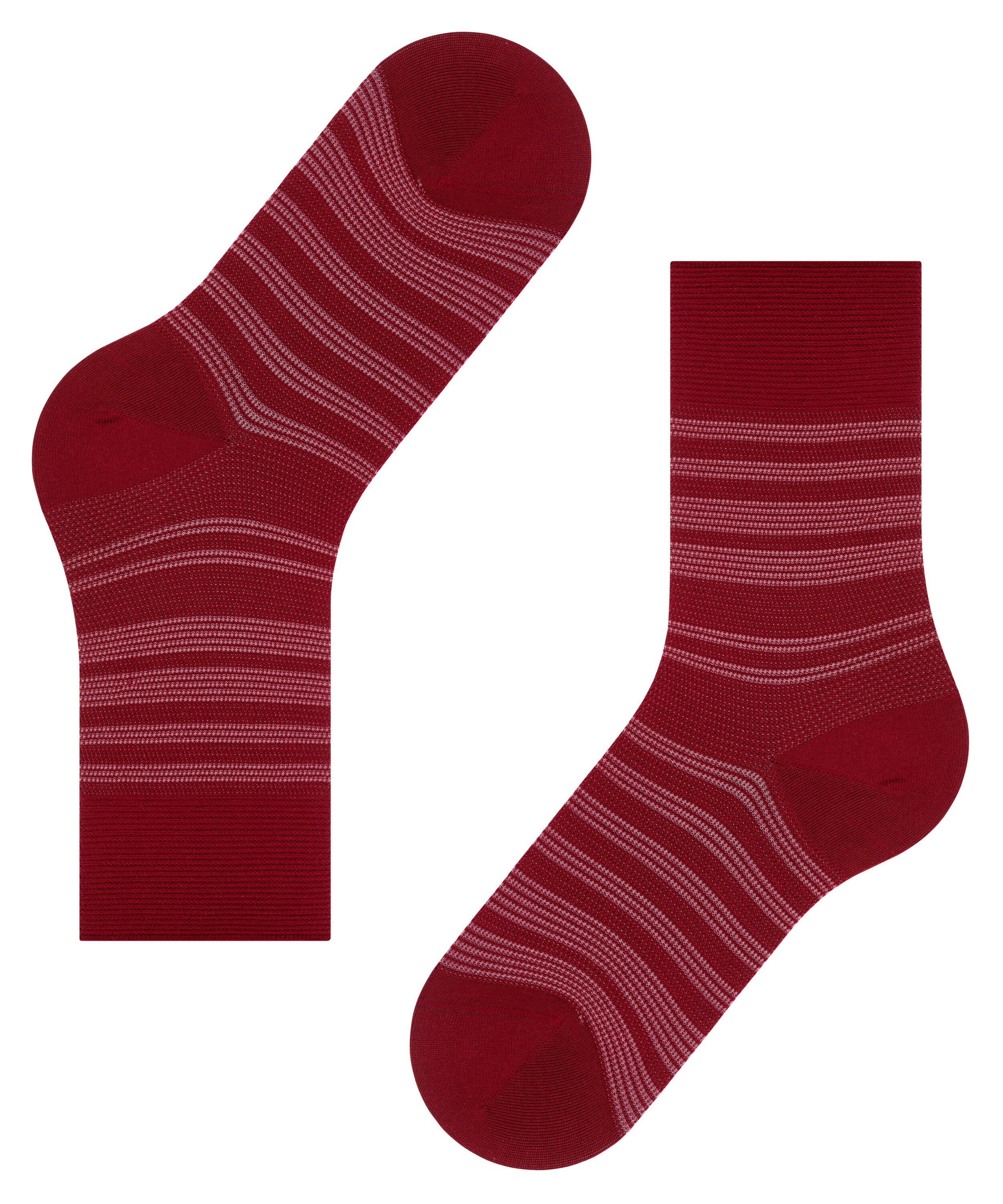 (8437) (1-Paar) Sunset Stripe Socken FALKE henna
