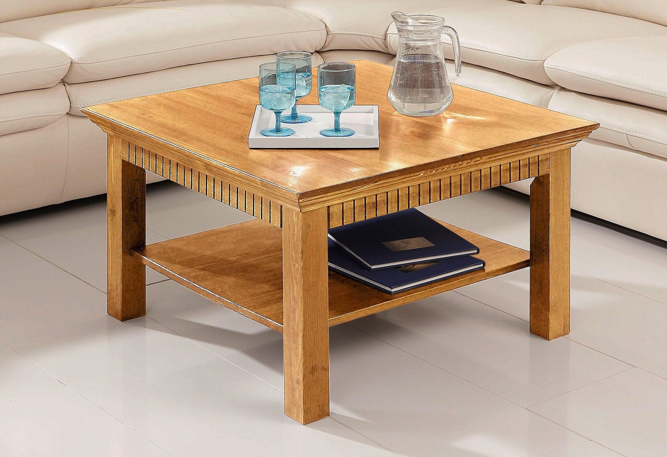 Home affaire Couchtisch Lisa, Kaffeetisch, massives günstig online kaufen