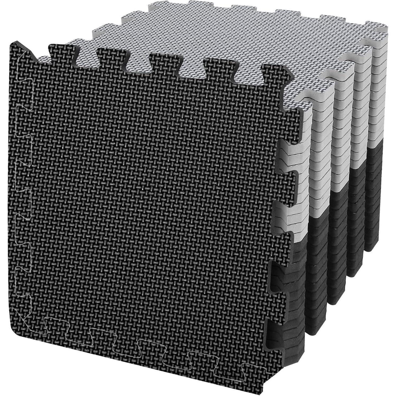 Fitnessmatte Fitness Bodenschutzmatten Set 24/36/48 Puzzlematte Eva Sport